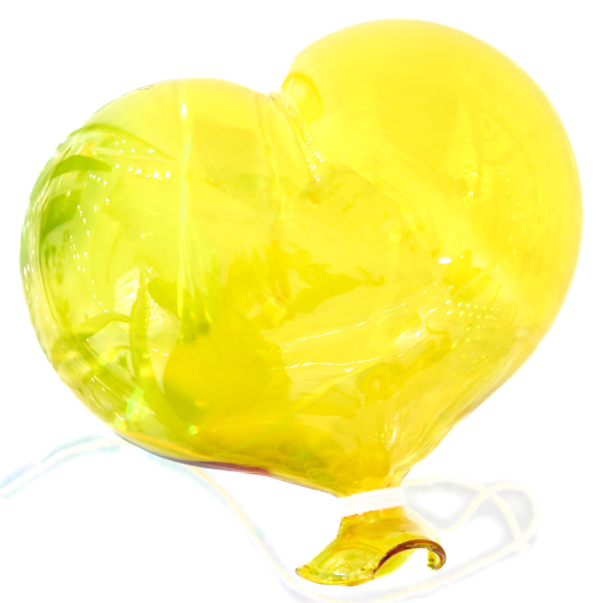 Heart shaped glass balloons - cm 16