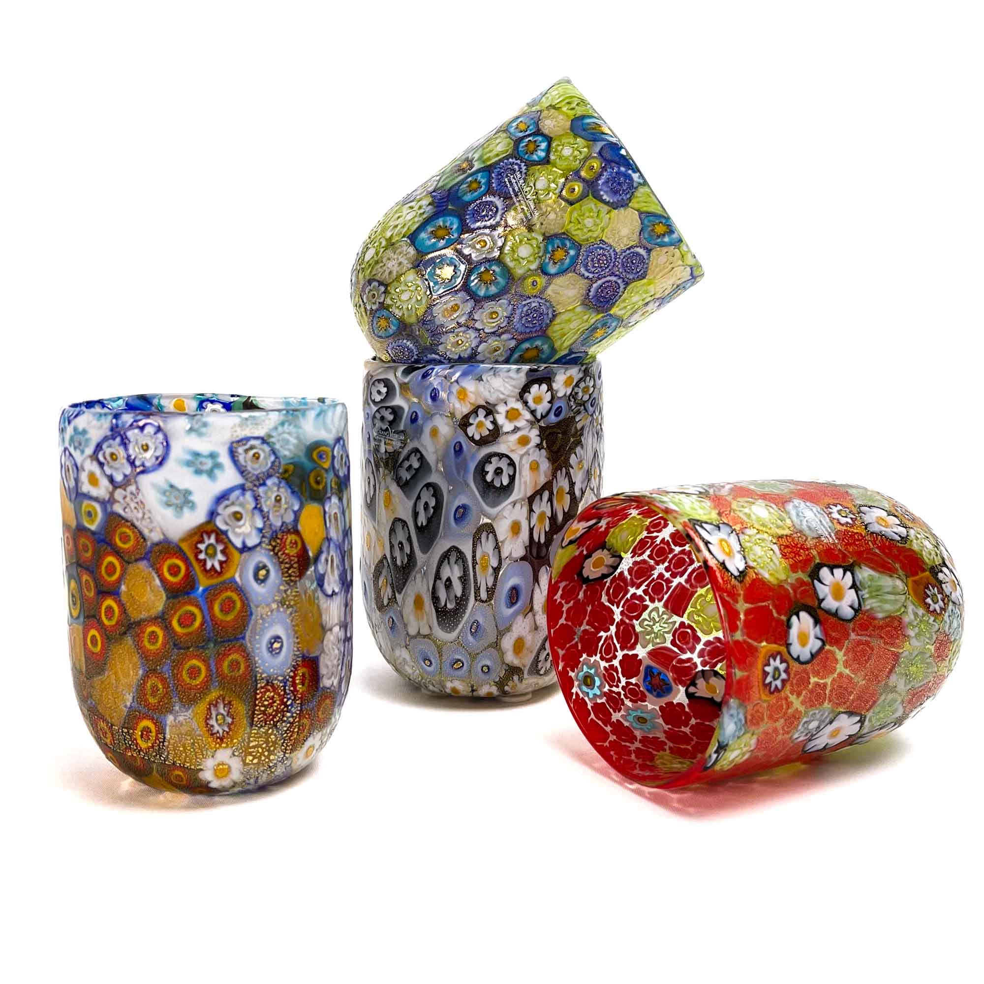 Verres Klimt - Ensemble de Goti de Fornasa