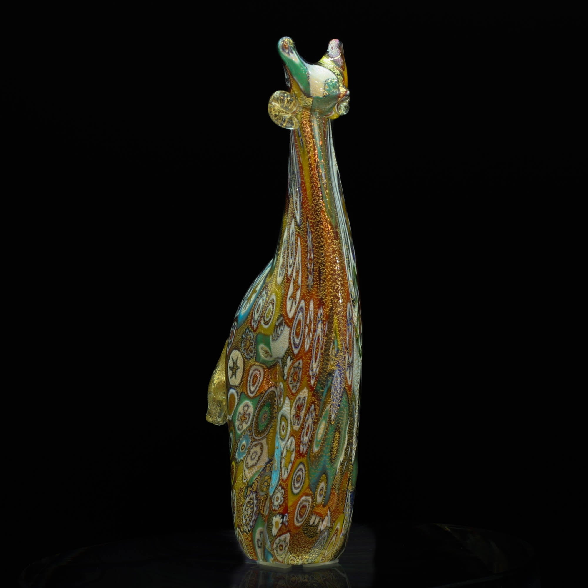 Girafe - Mosaïque en verre de Murano