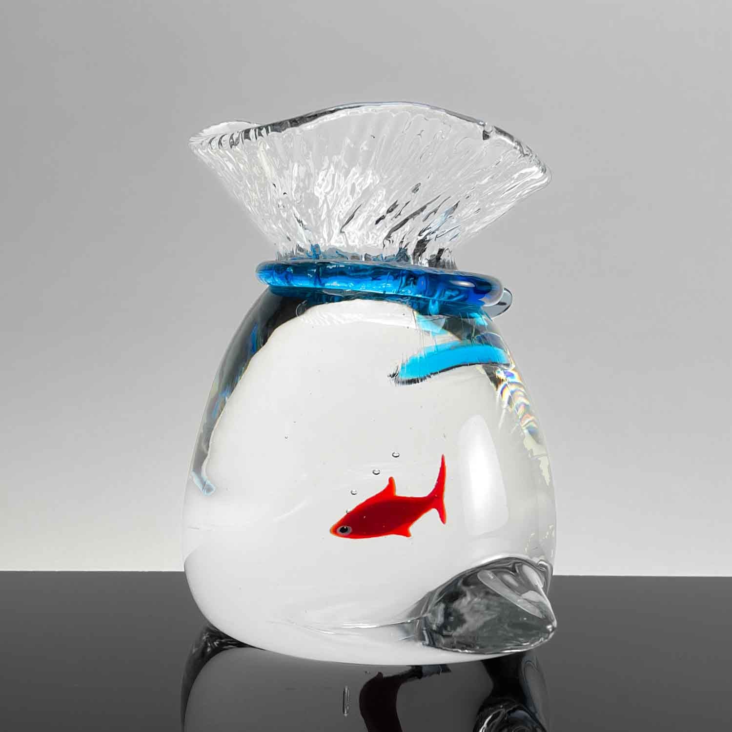 Real Size Fishbag Murano Glass