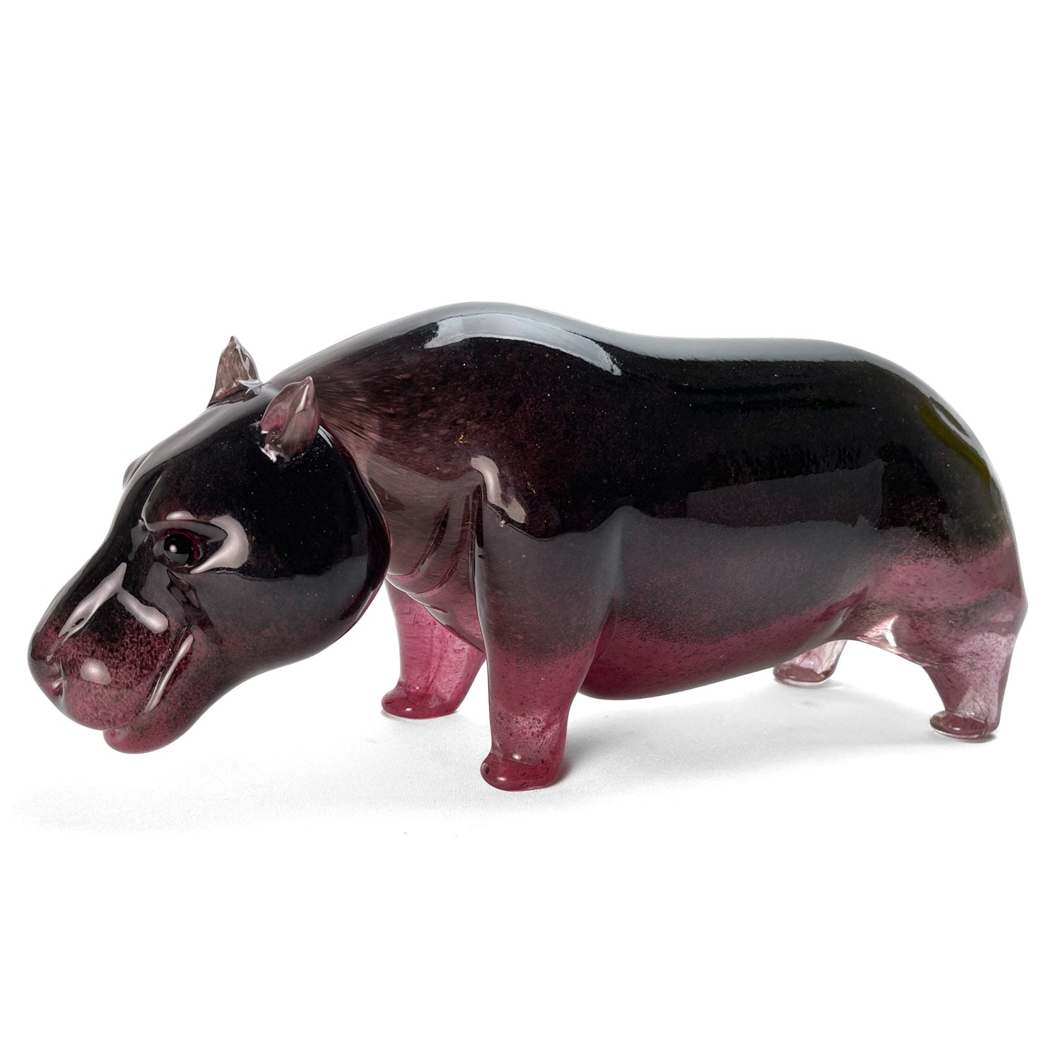 Hippopotame - Verre de Murano