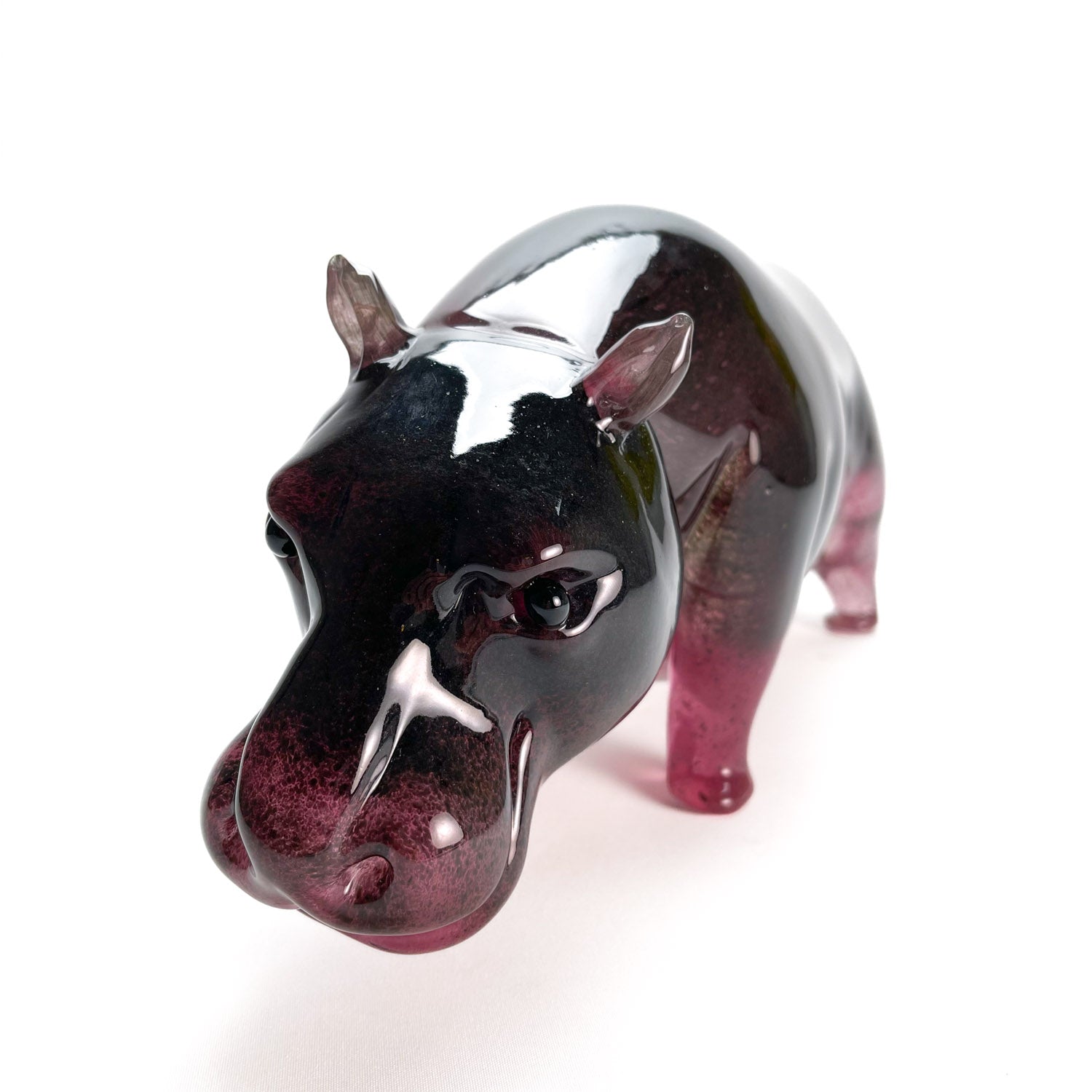 Hippopotamus - Murano glass