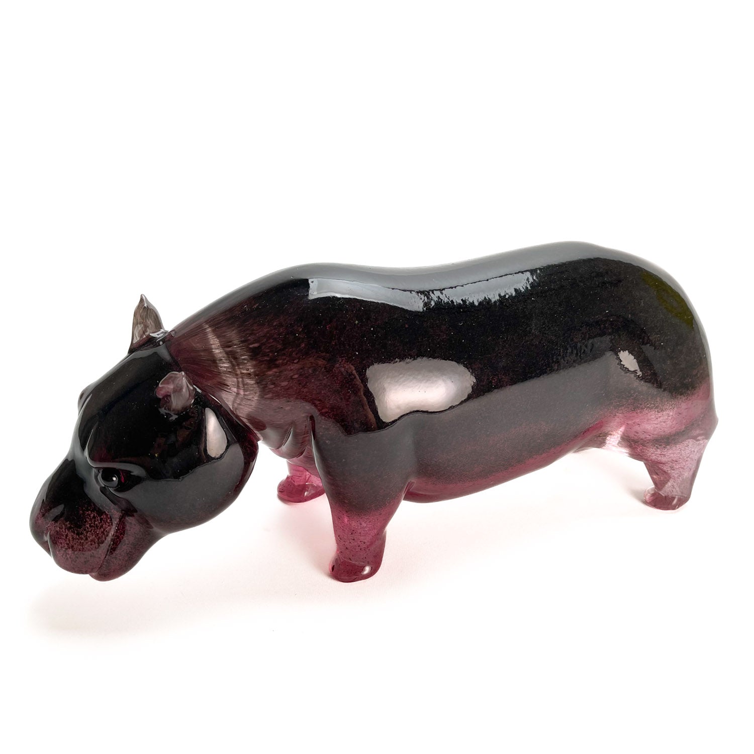 Hippopotamus - Murano glass