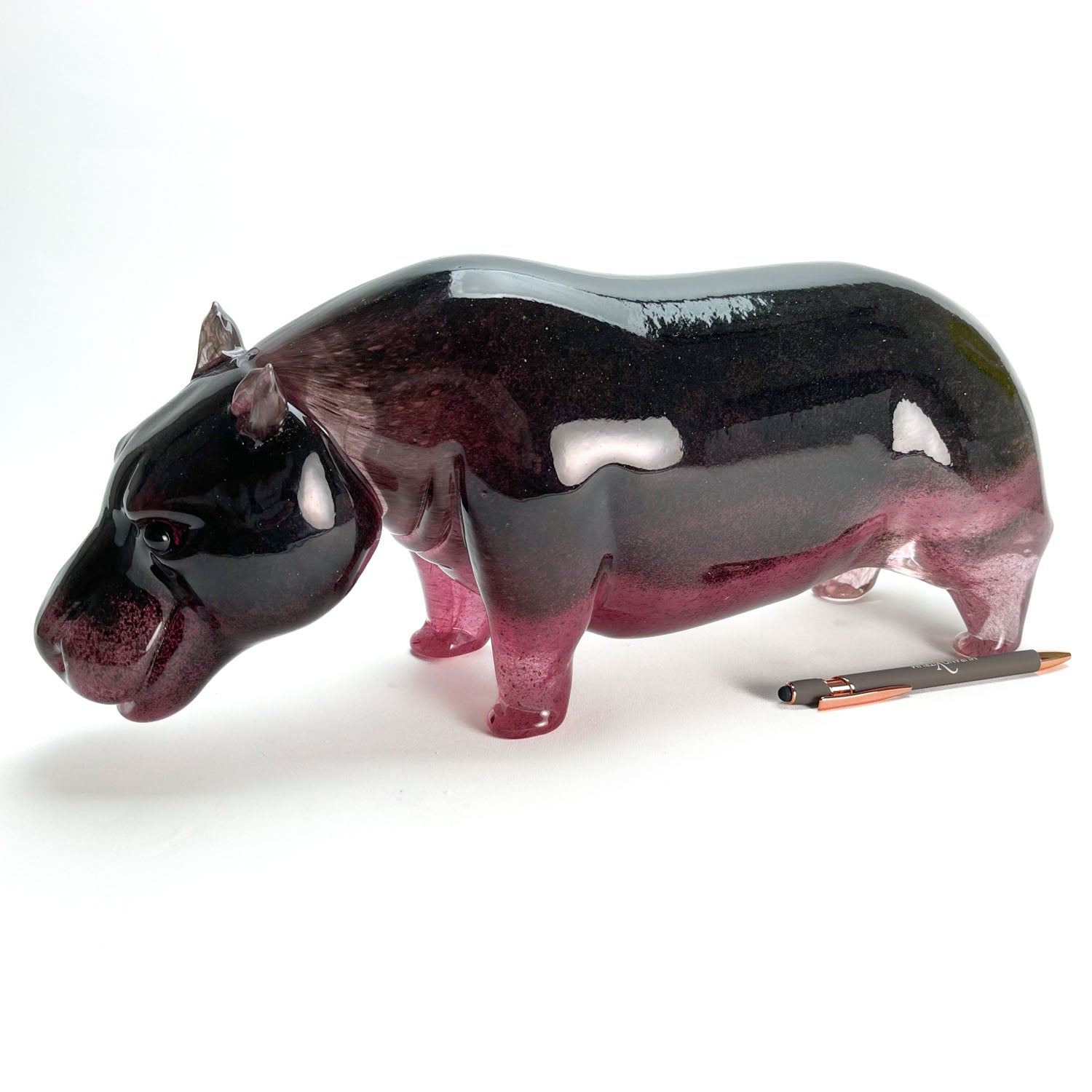 Hippopotame - Verre de Murano