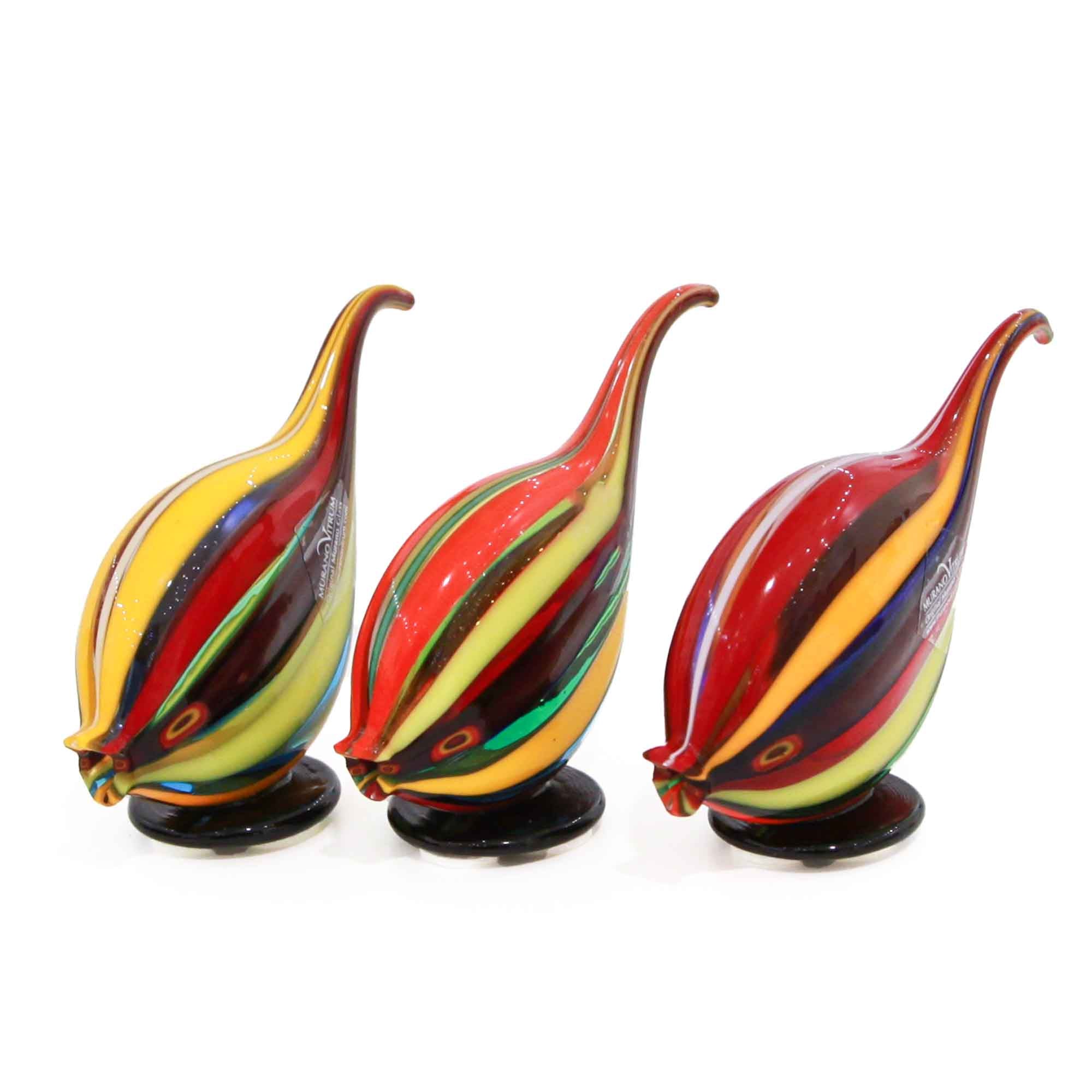 Colorful Fish- Murano Glass