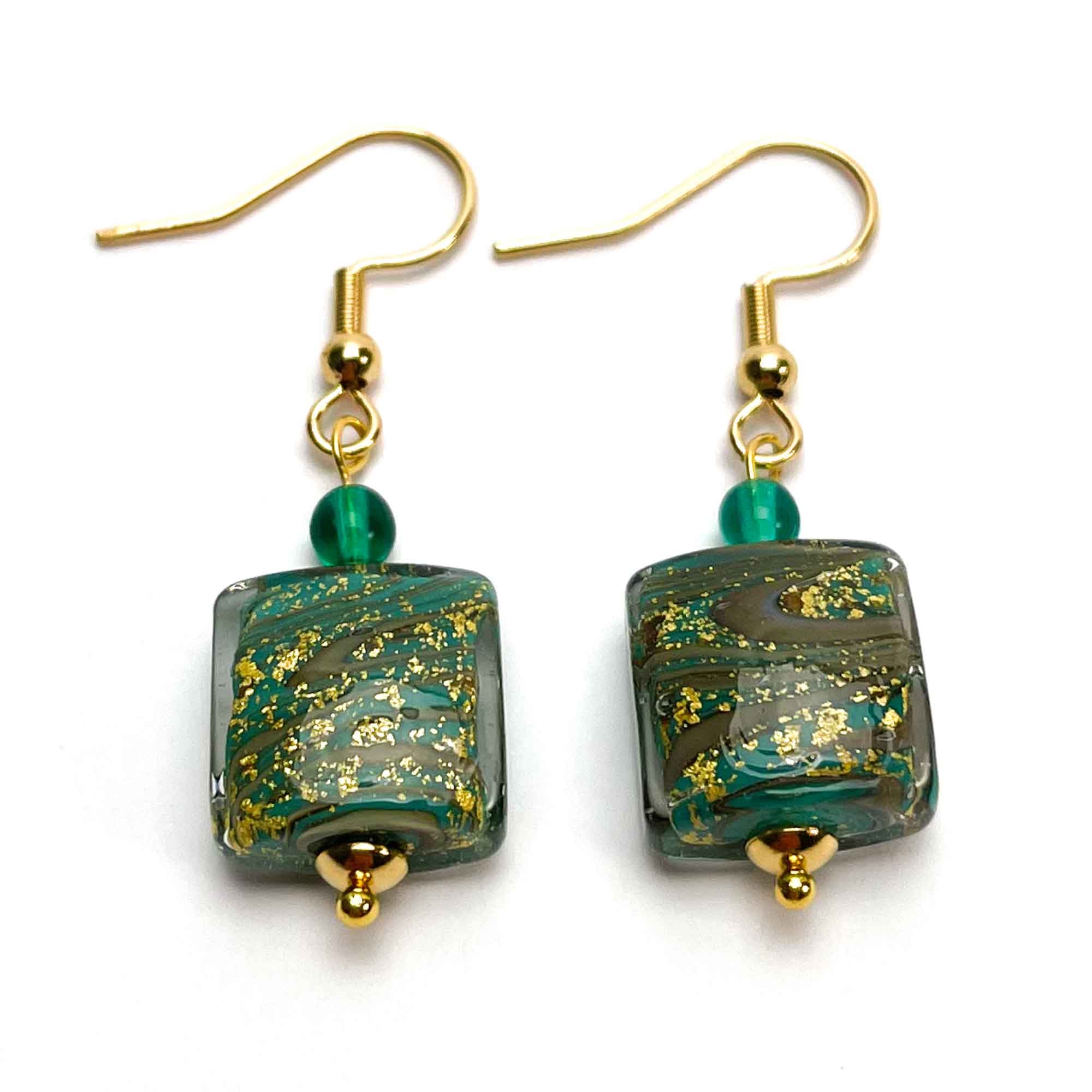 Las Vegas Small Earrings -  Murano Glass