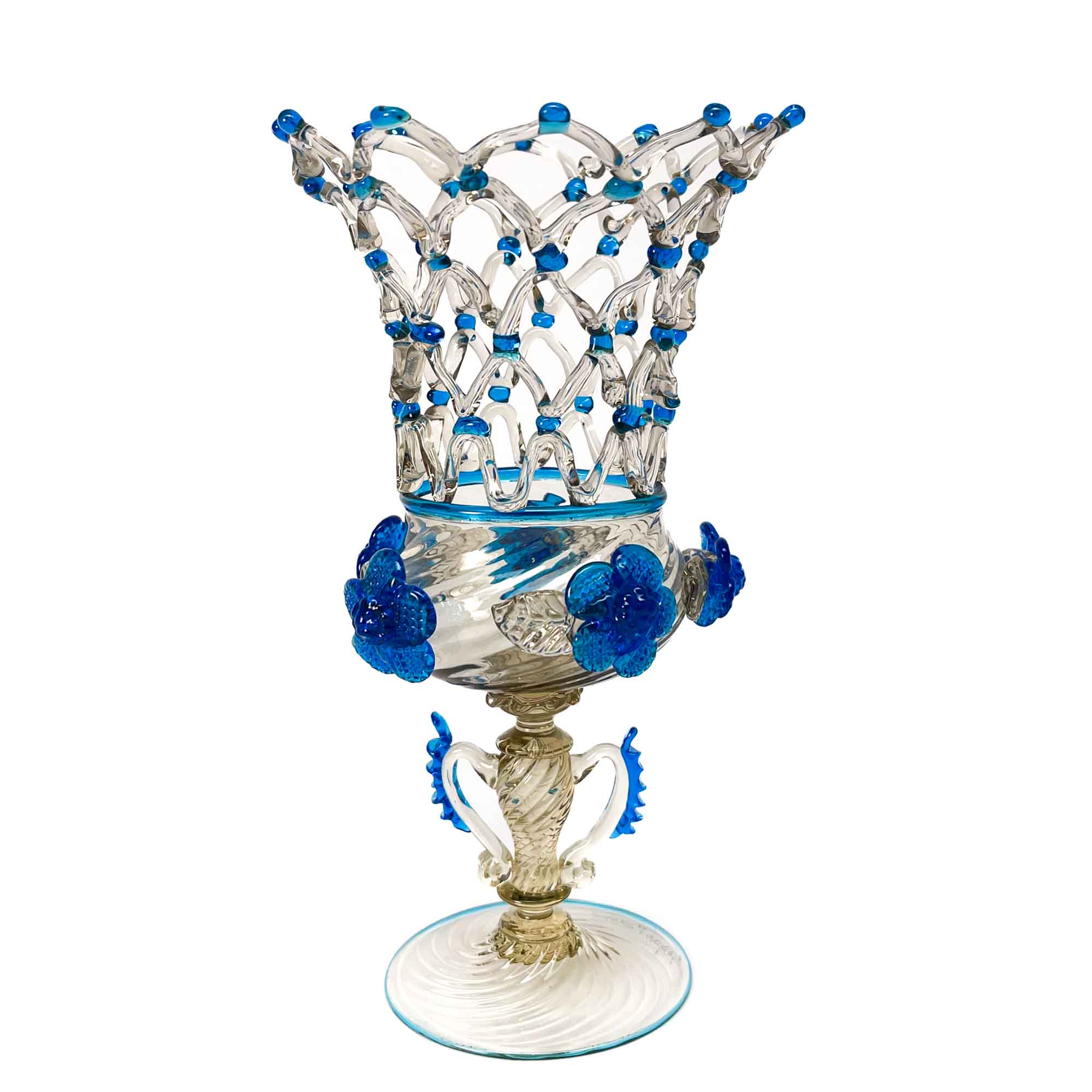 Blown Murano goblet | Venetian Glasses | Tipetto