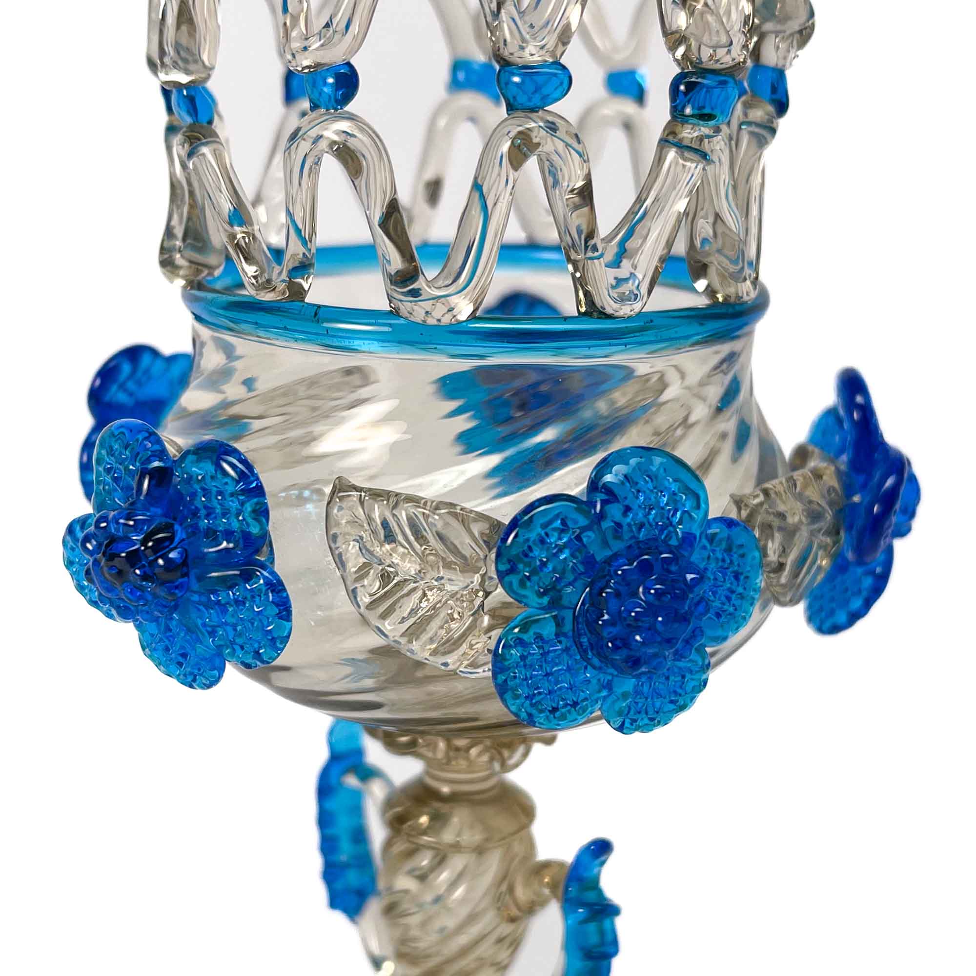 Blown Murano goblet | Venetian Glasses | Tipetto