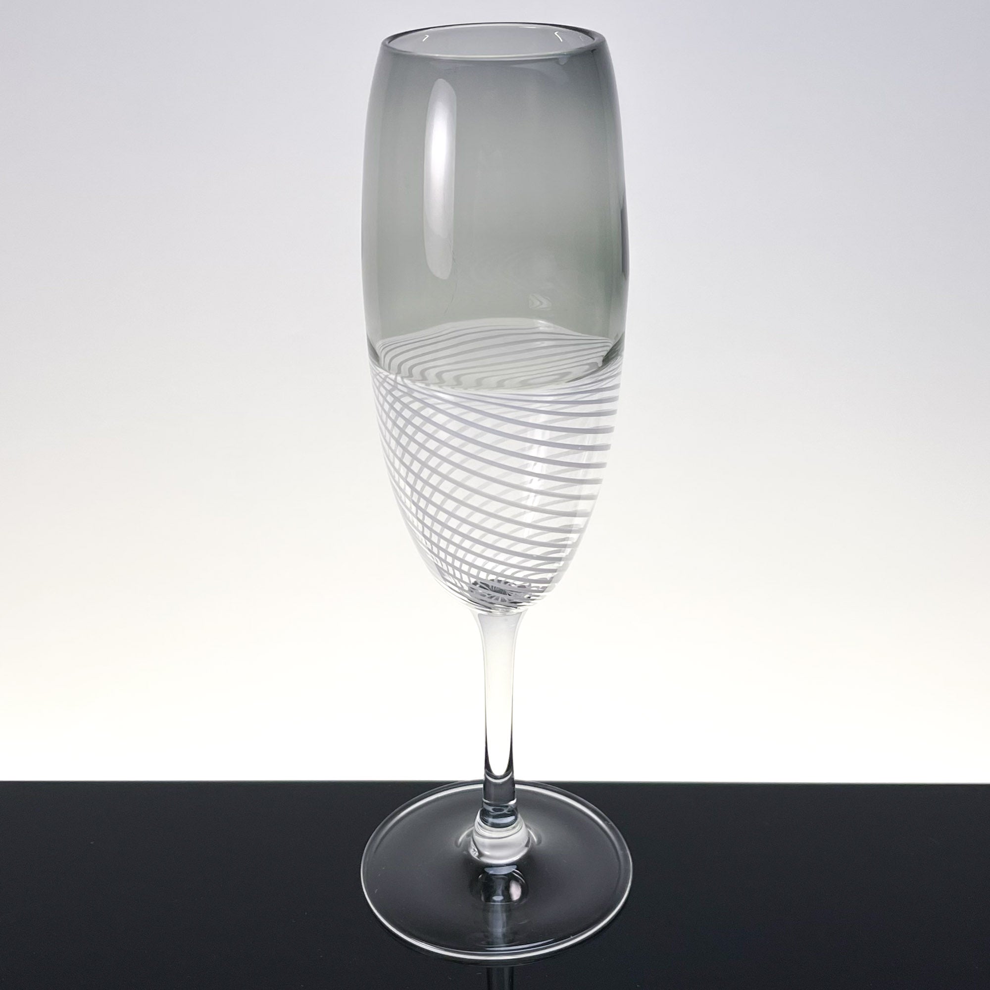 Prosecco & champagne Foscarini glasses, set of two - Murano Glass