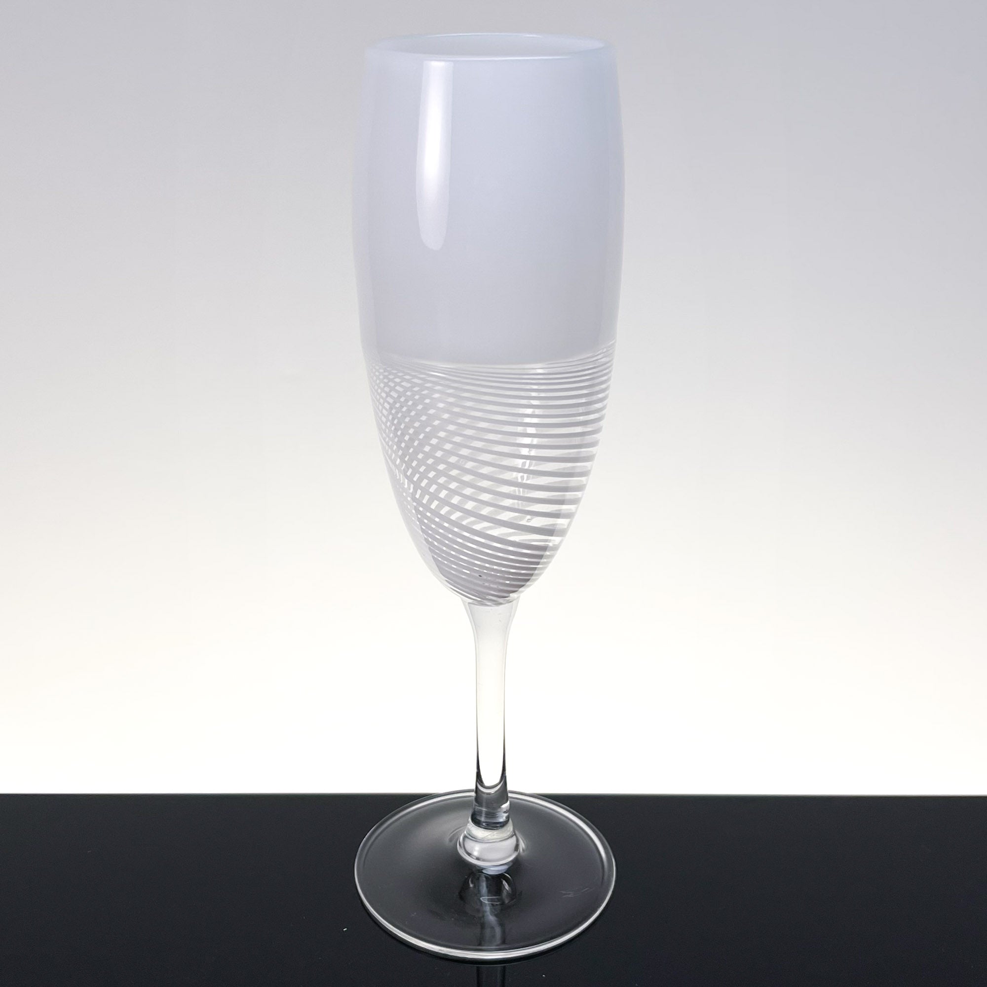 Prosecco & champagne Foscarini glasses, set of two - Murano Glass