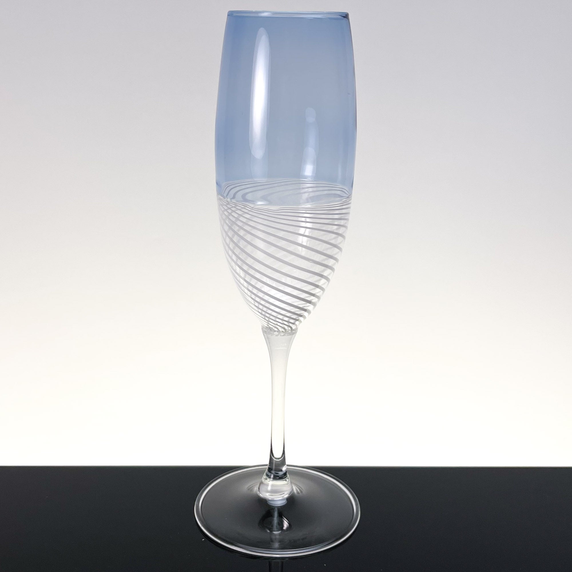 Prosecco & champagne Foscarini glasses, set of two - Murano Glass