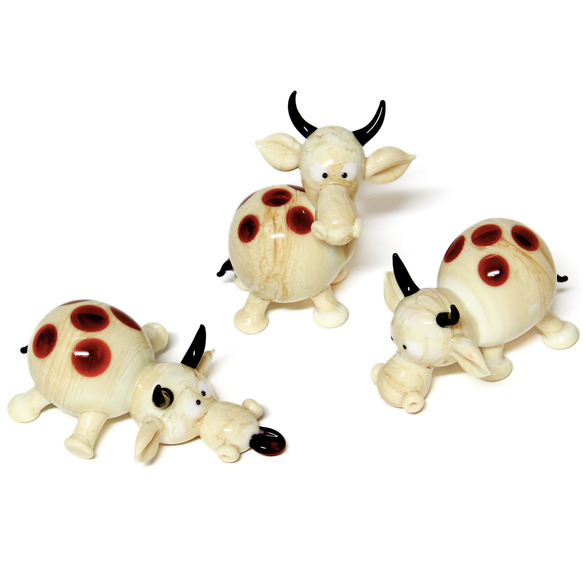 Set of 3 cows