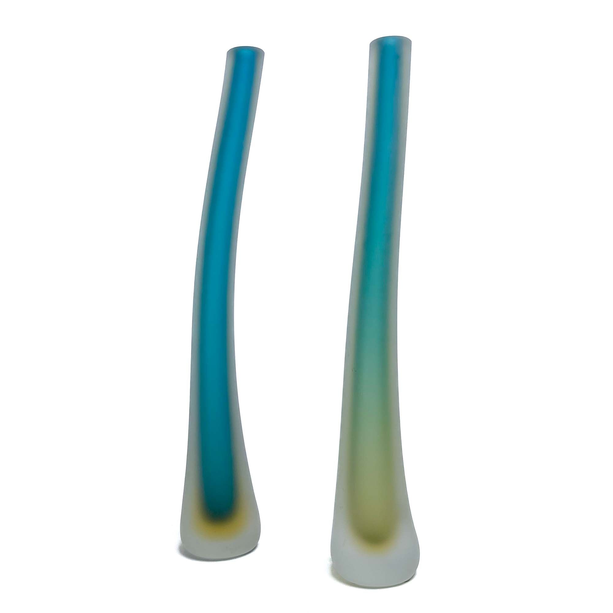 Flauto Vase Satinato - Murano Glass