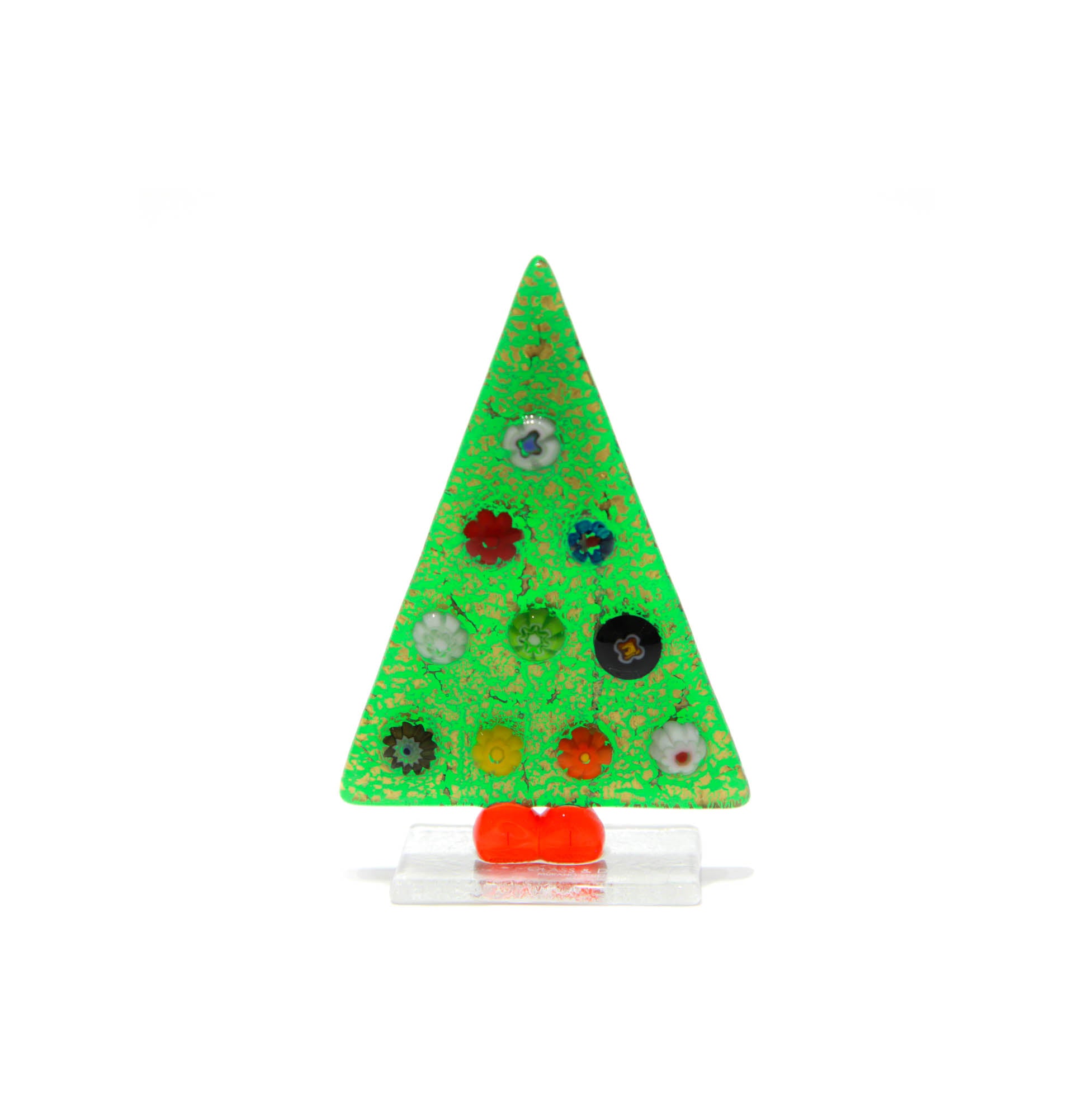 Glass Christmas Tree Decoration