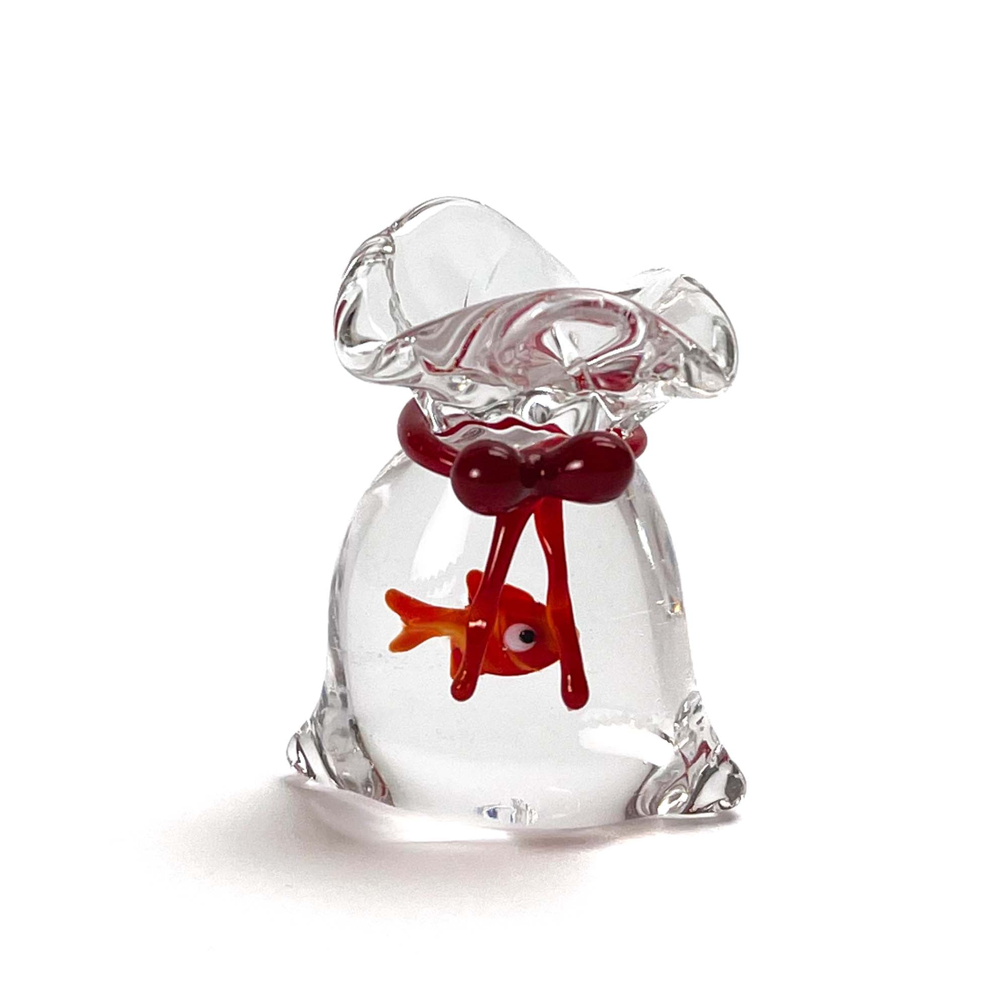 Goldfish Bag - Murano Glass