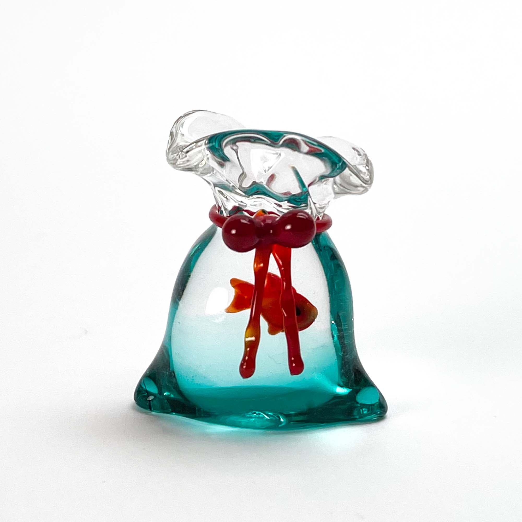 Goldfish Bag - Murano Glass