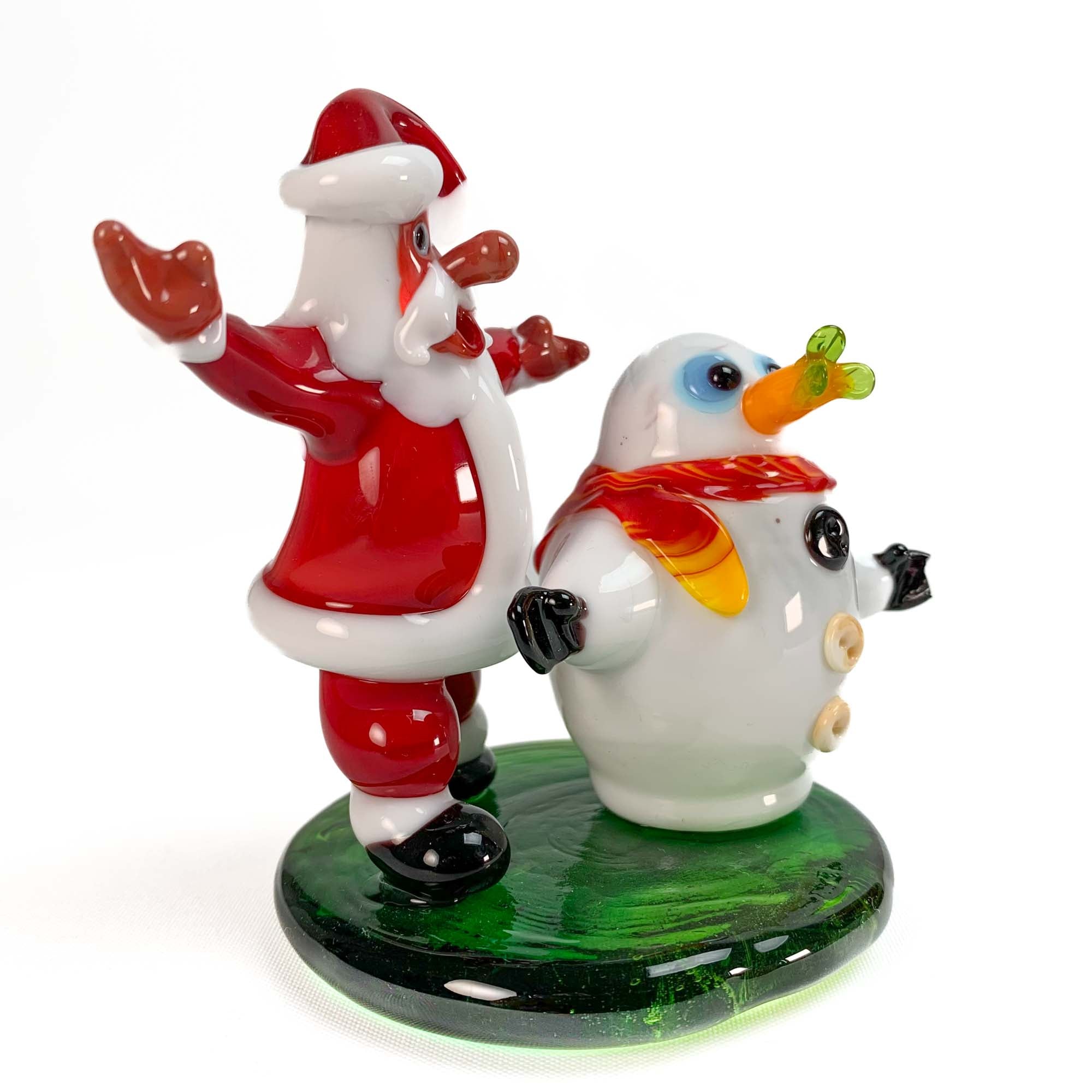 Santa & Frosty the Snowman - Christmas