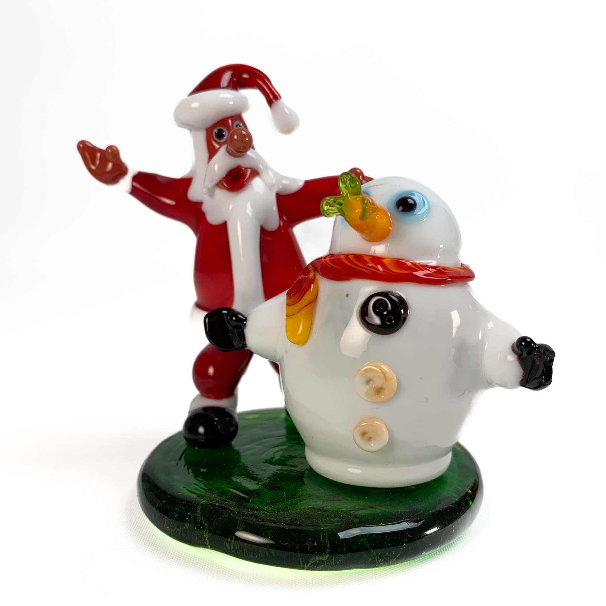 Santa & Frosty the Snowman - Christmas