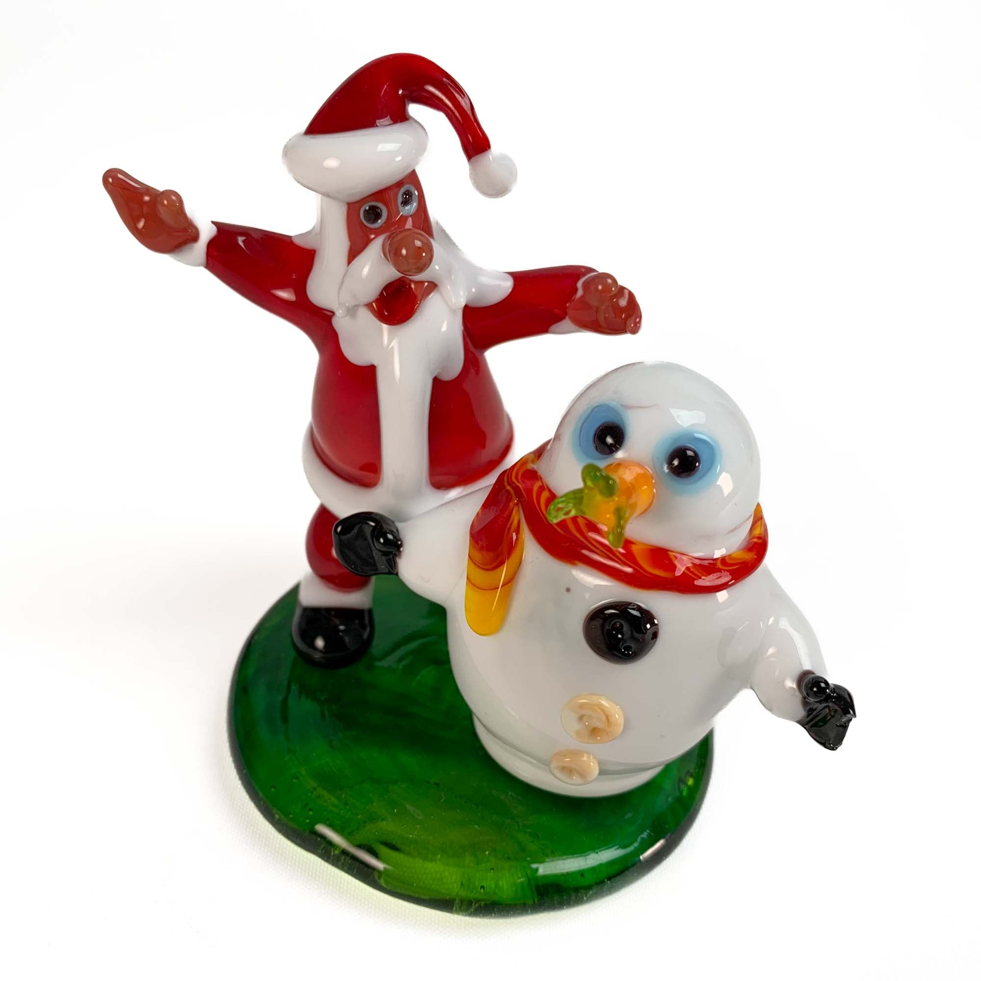 Santa & Frosty the Snowman - Christmas