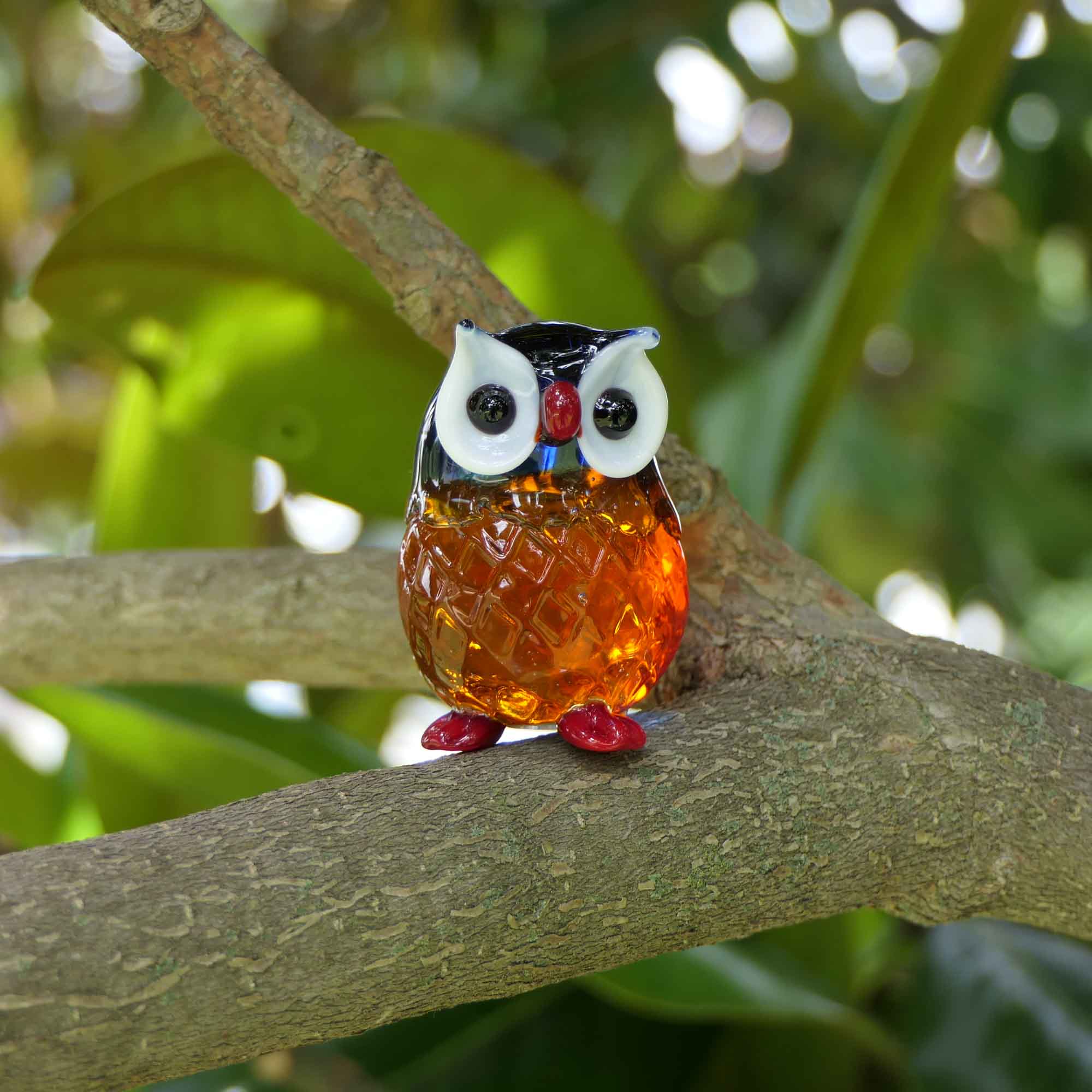 Murano Glass Owl - Small Size