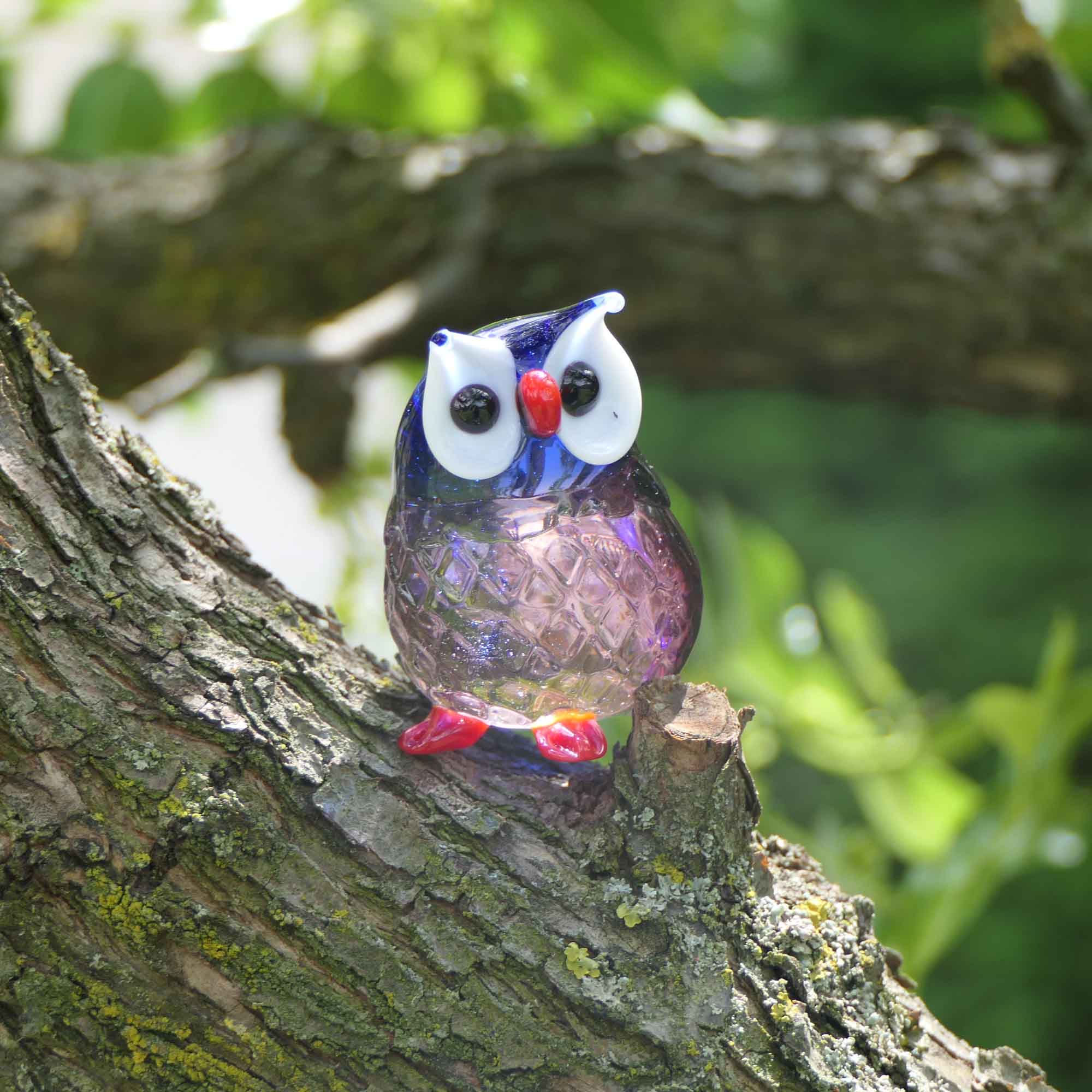 Murano Glass Owl - Small Size