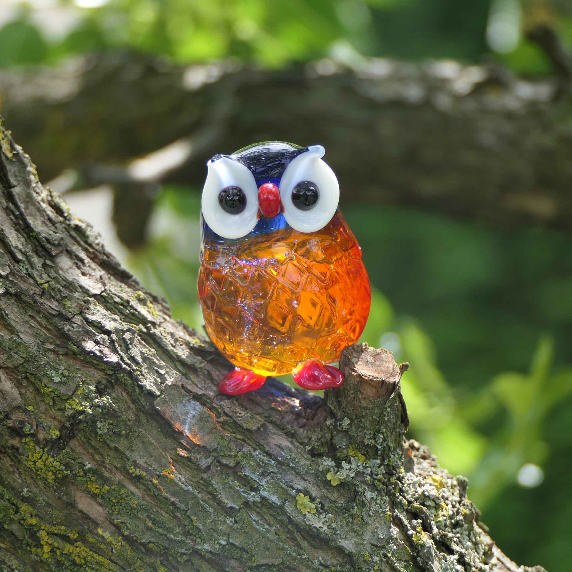 Murano Glass Owl - Small Size