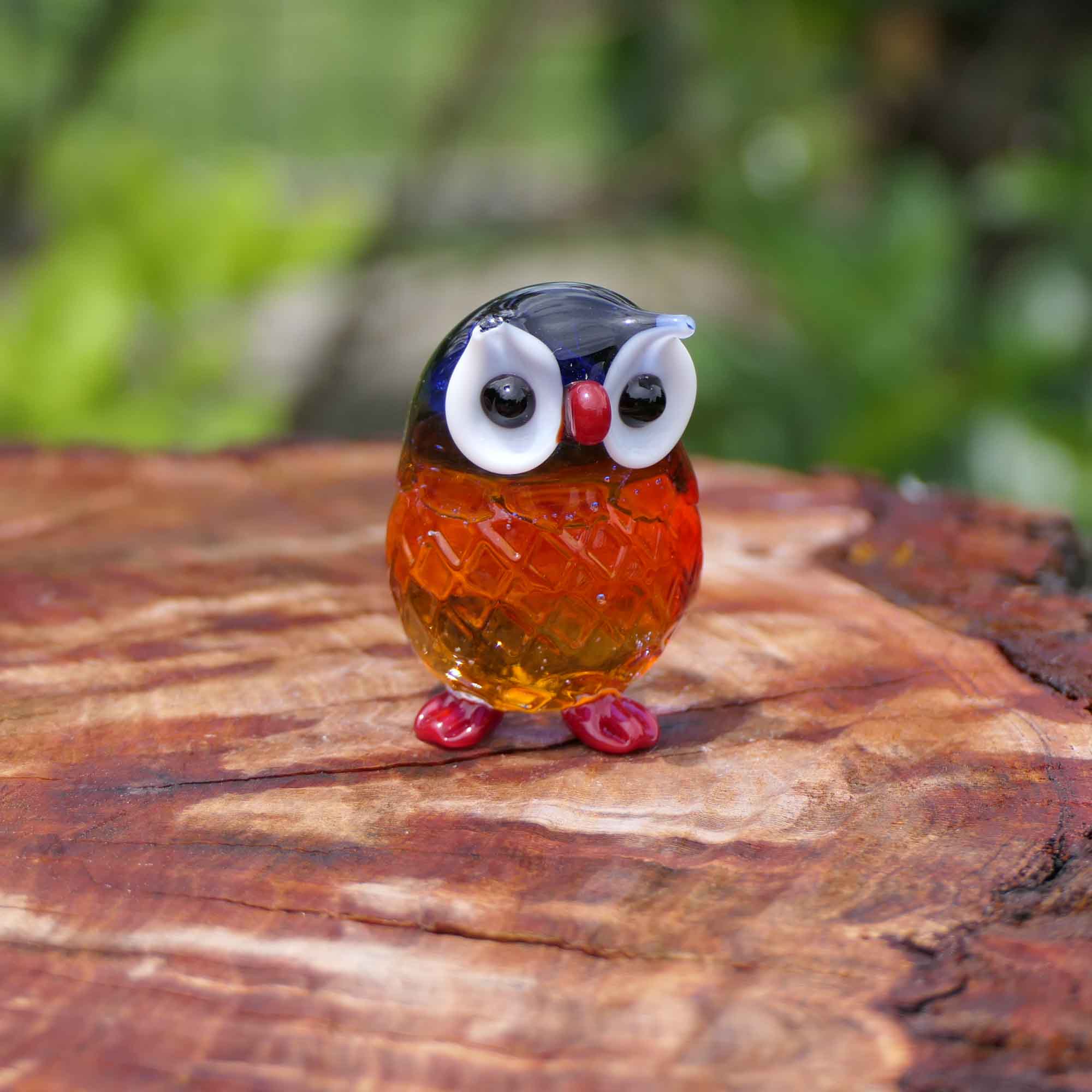 Murano Glass Owl - Small Size