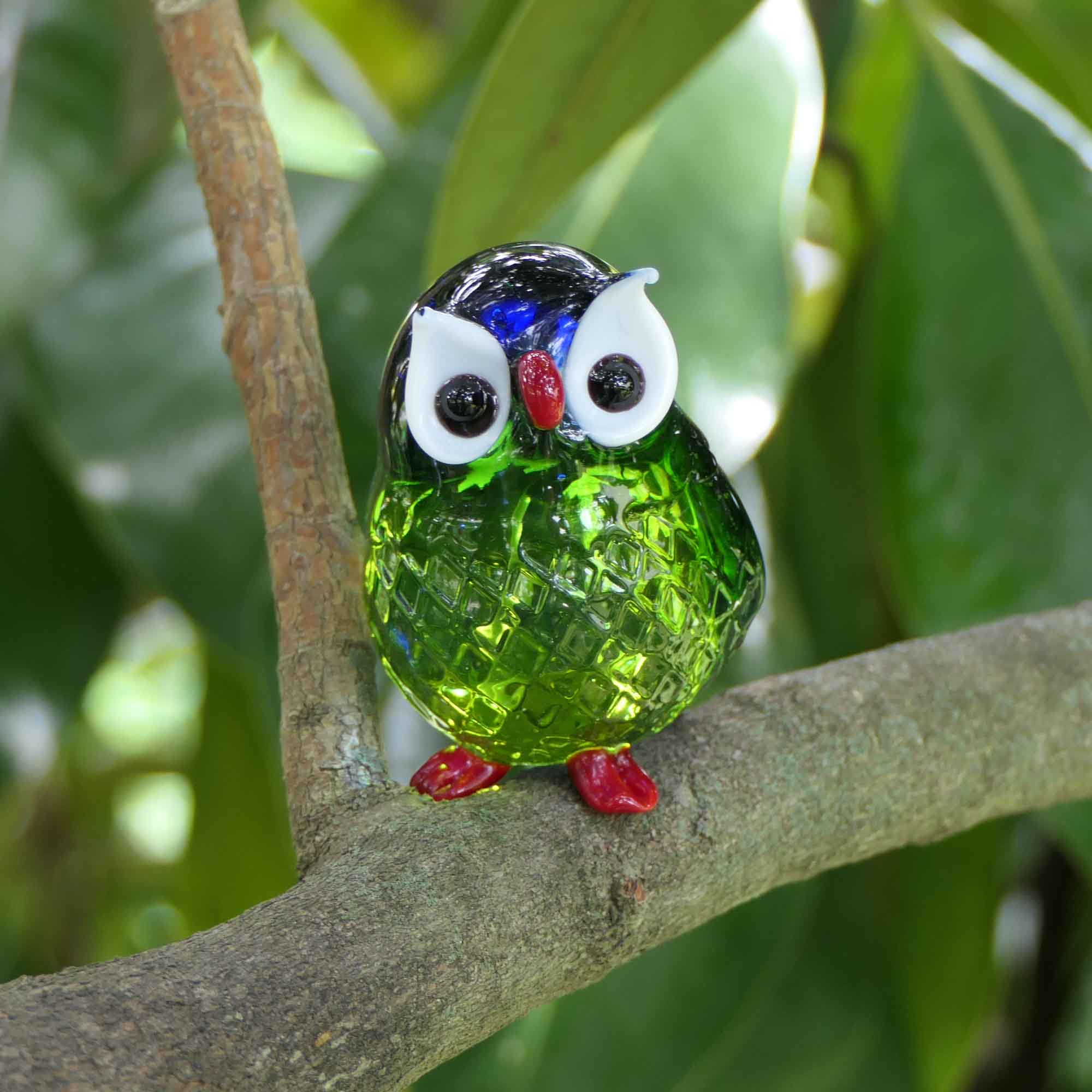 Guardian of the night glass Owl