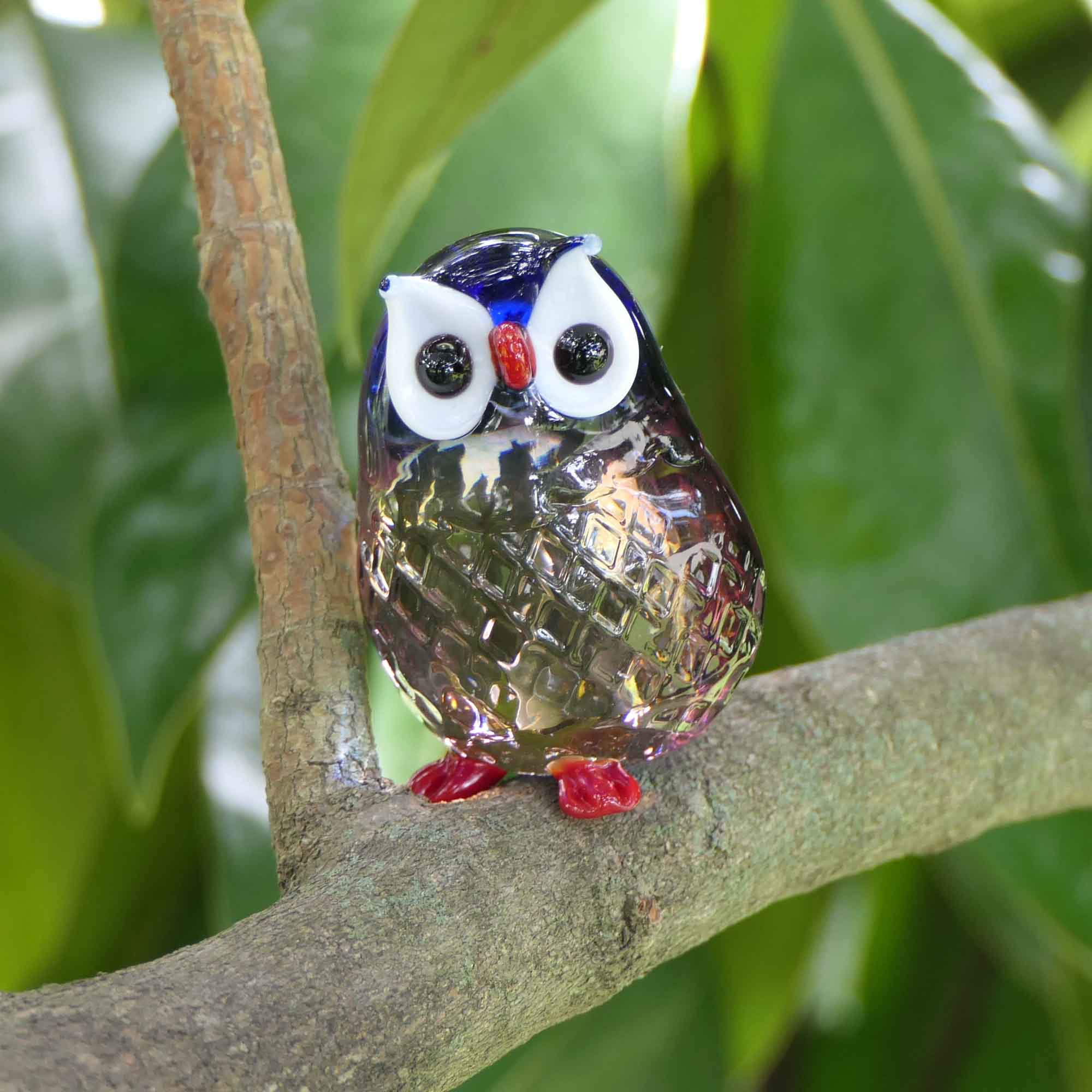 Guardian of the night glass Owl