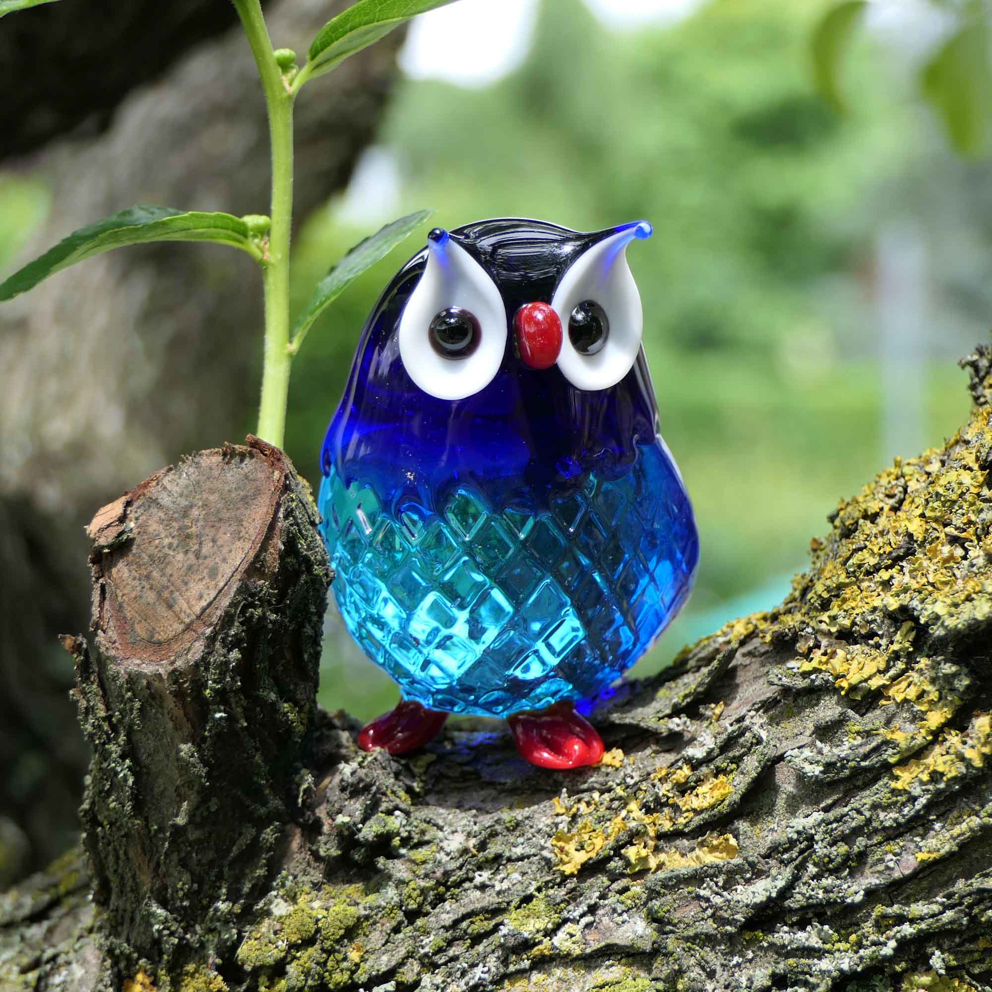 Guardian of the night glass Owl