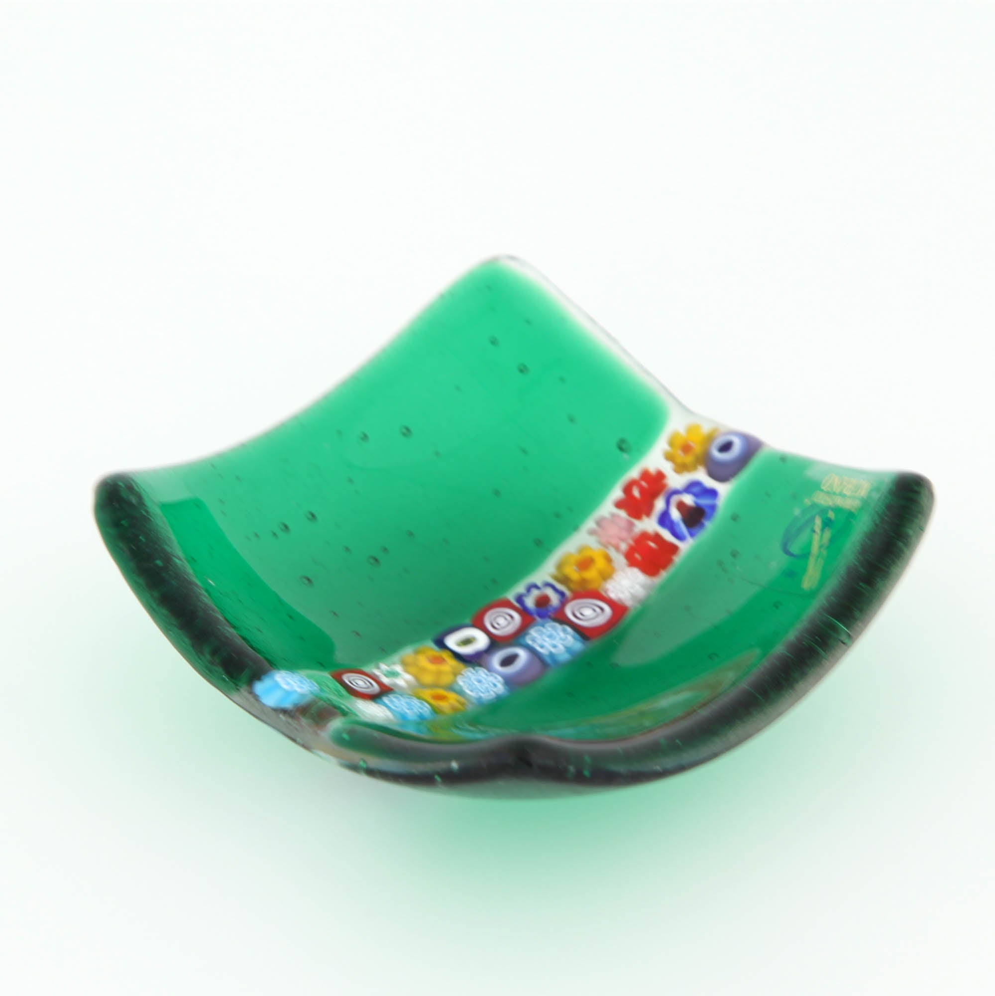 Trinket Tray with Murrine band