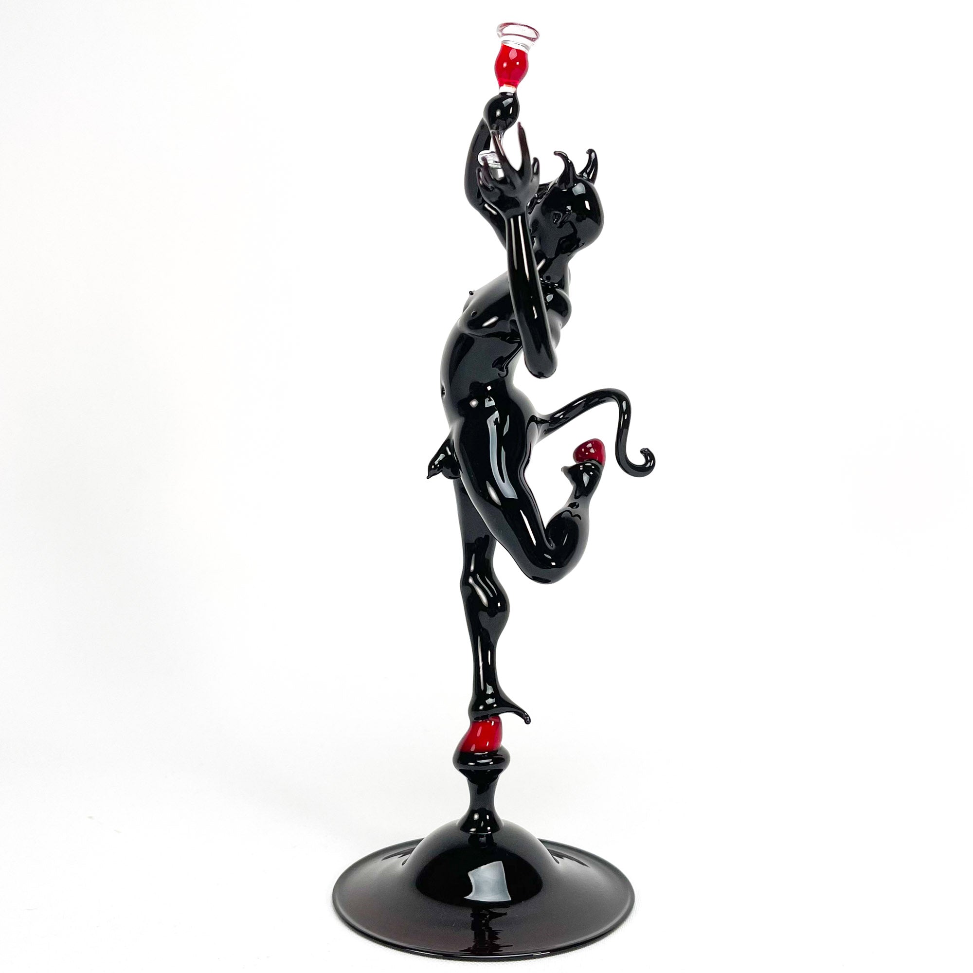 Dionisio Black Devil - Murano Glass