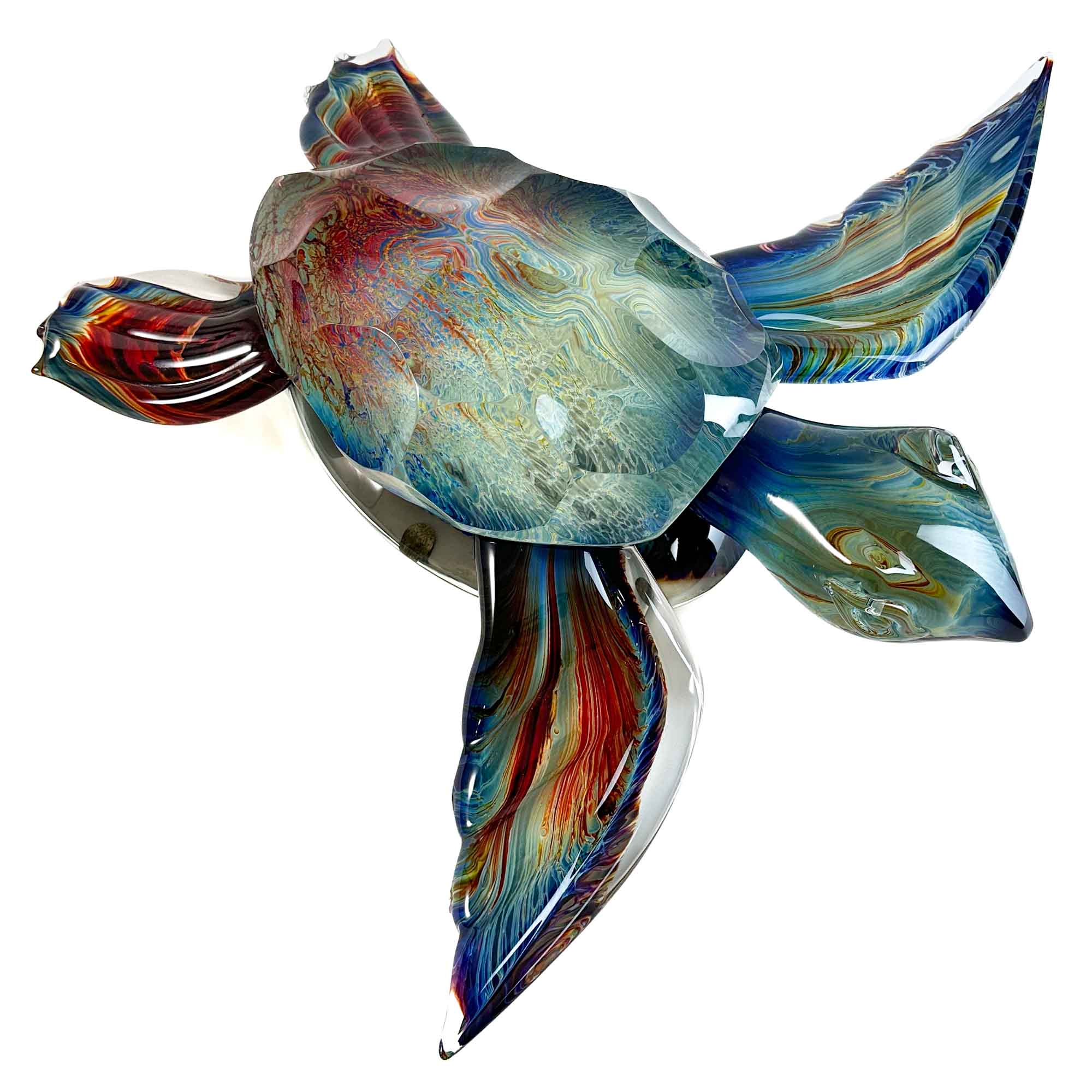 Sea Turtle - Large - Authentic Murano Glass