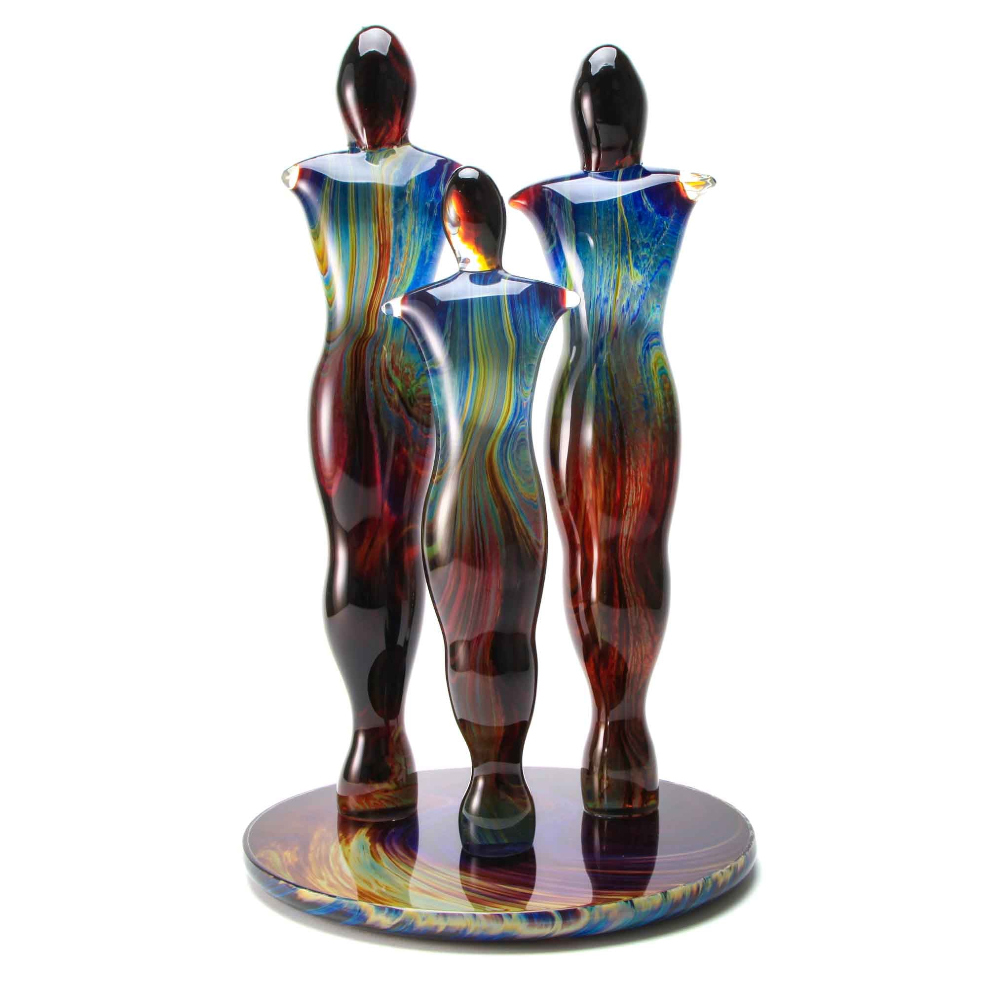 Belle Famille - Verre de Murano - Grand format