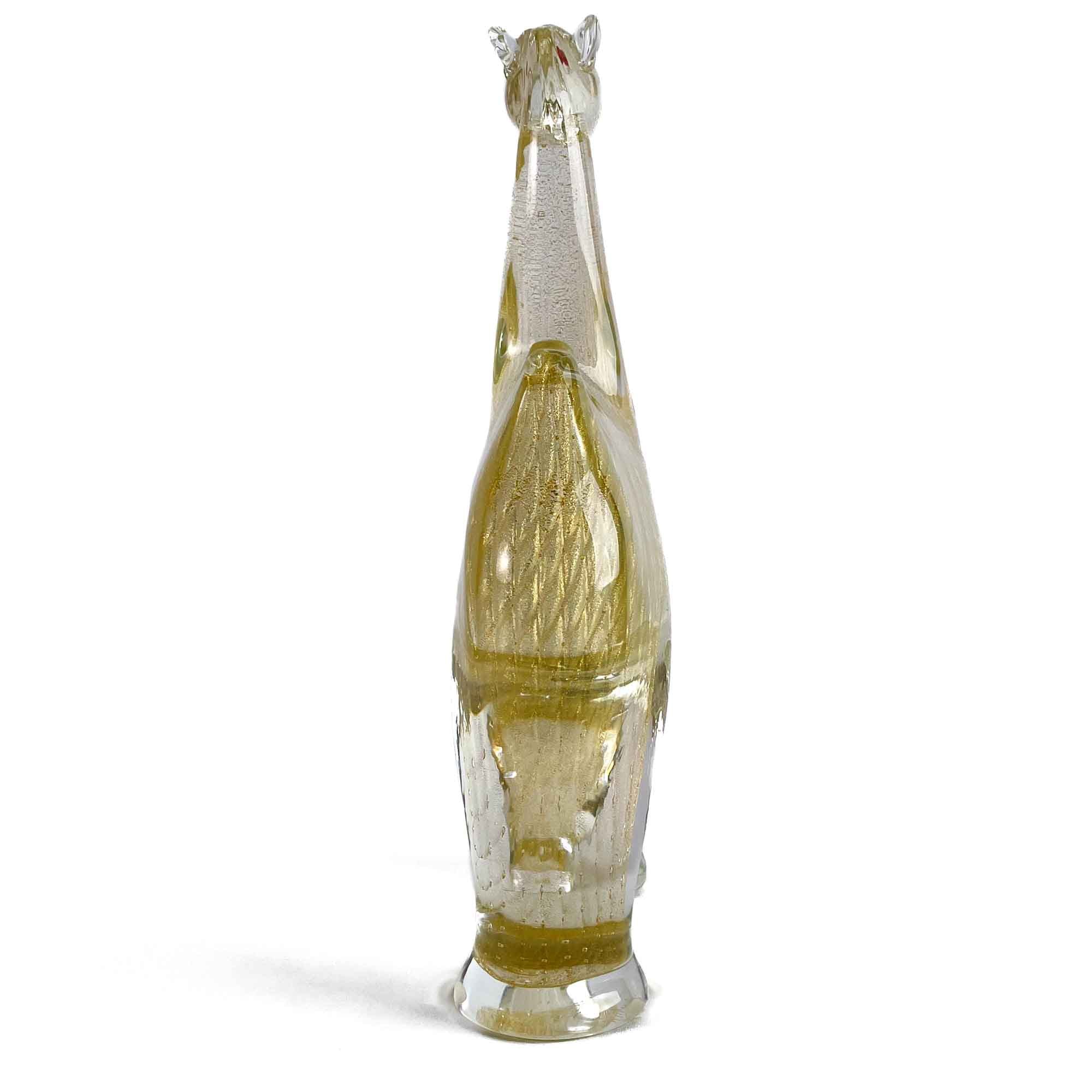 Camel with Gold Leaf - Murano Glass