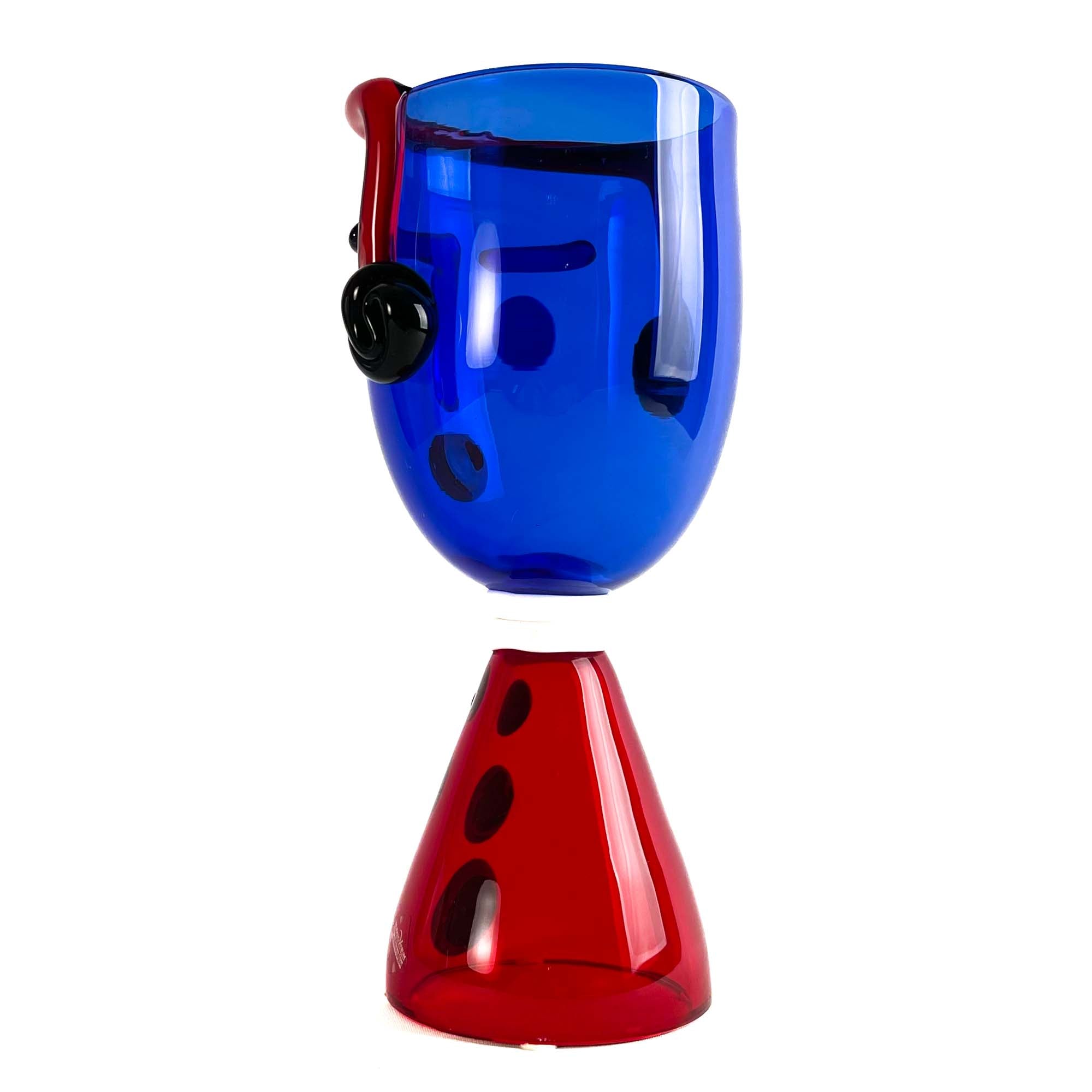 Artistic Goblet - I Don't Hear - Murano Glass