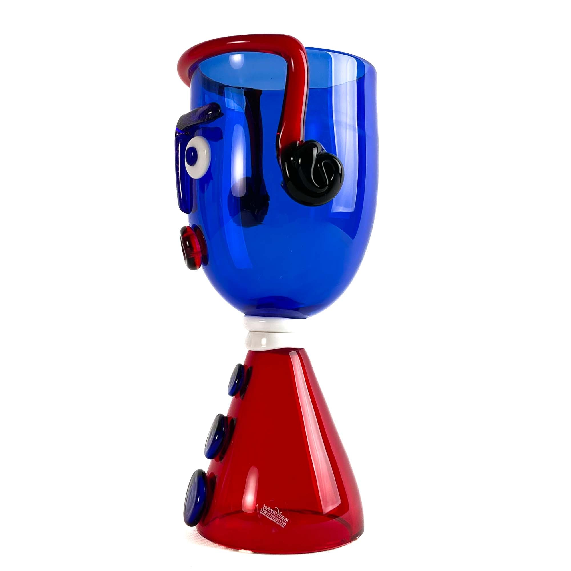 Artistic Goblet - I Don't Hear - Murano Glass