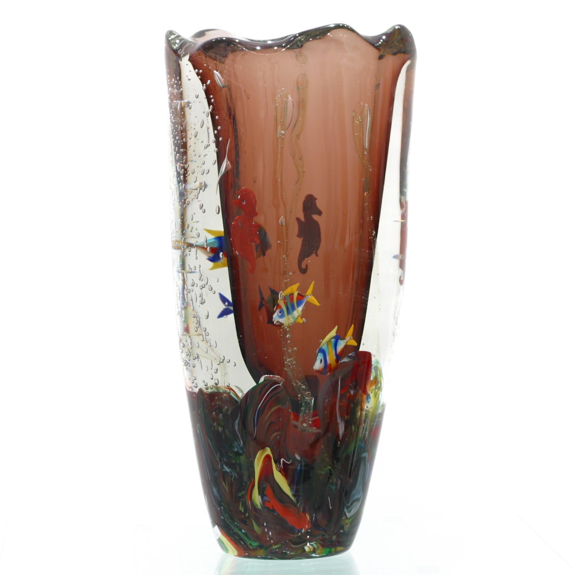 Aquarium vase - Murano Glass