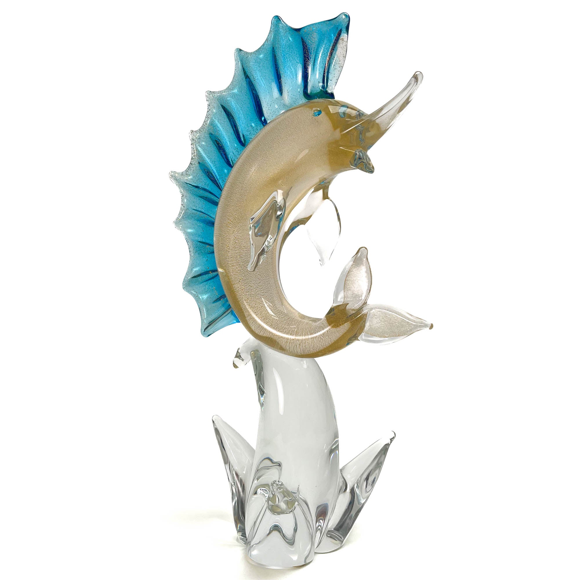 Crystal and Gold Marlin