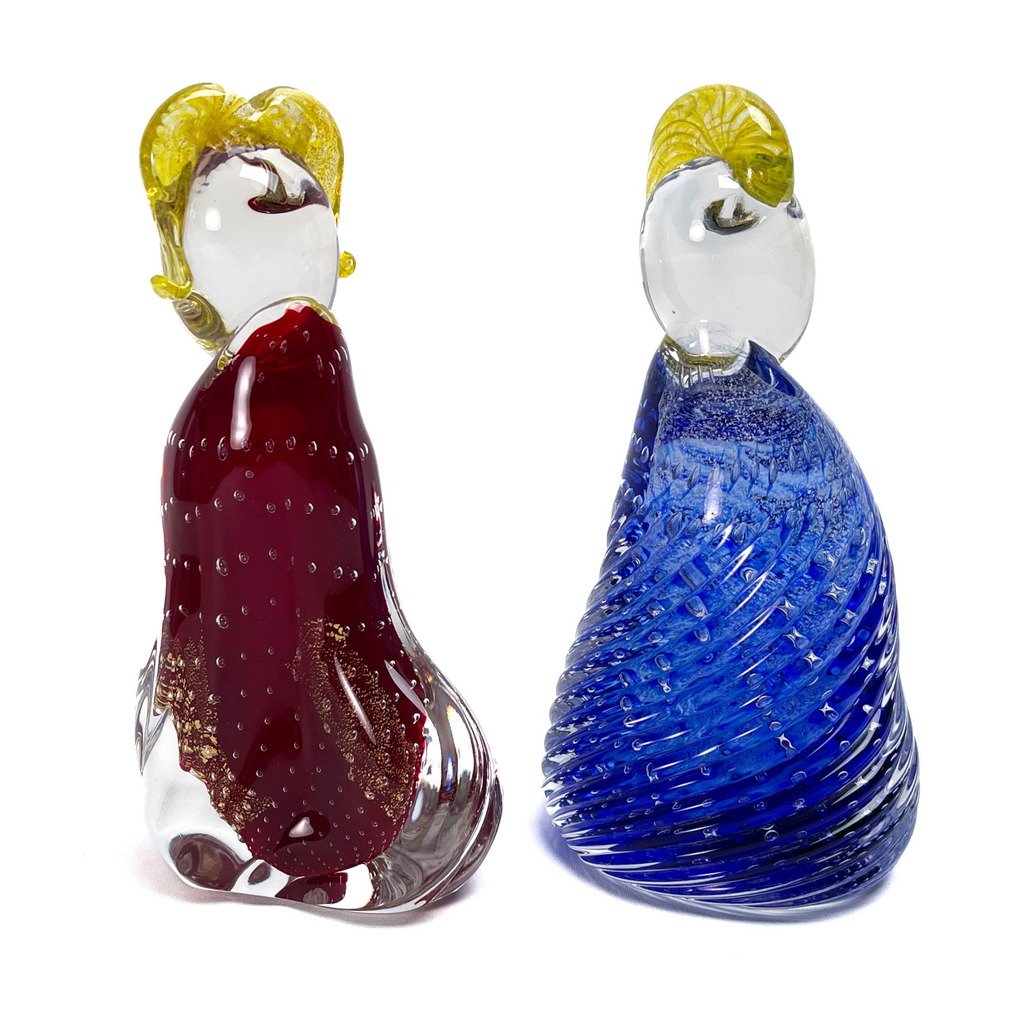 Poldo Figurine – Red and Gold & Blue and Gold