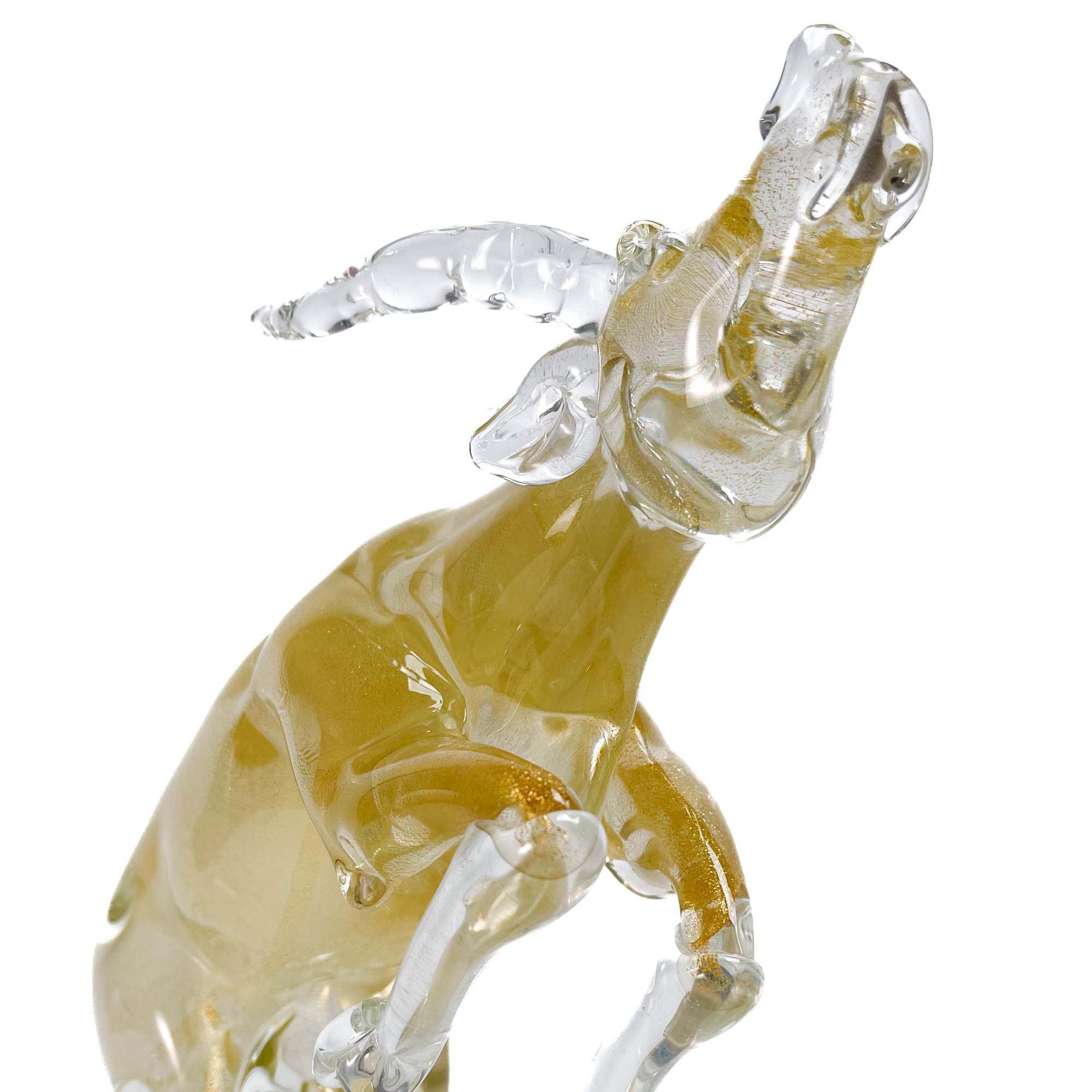 Gold Antelope - Murano Glass