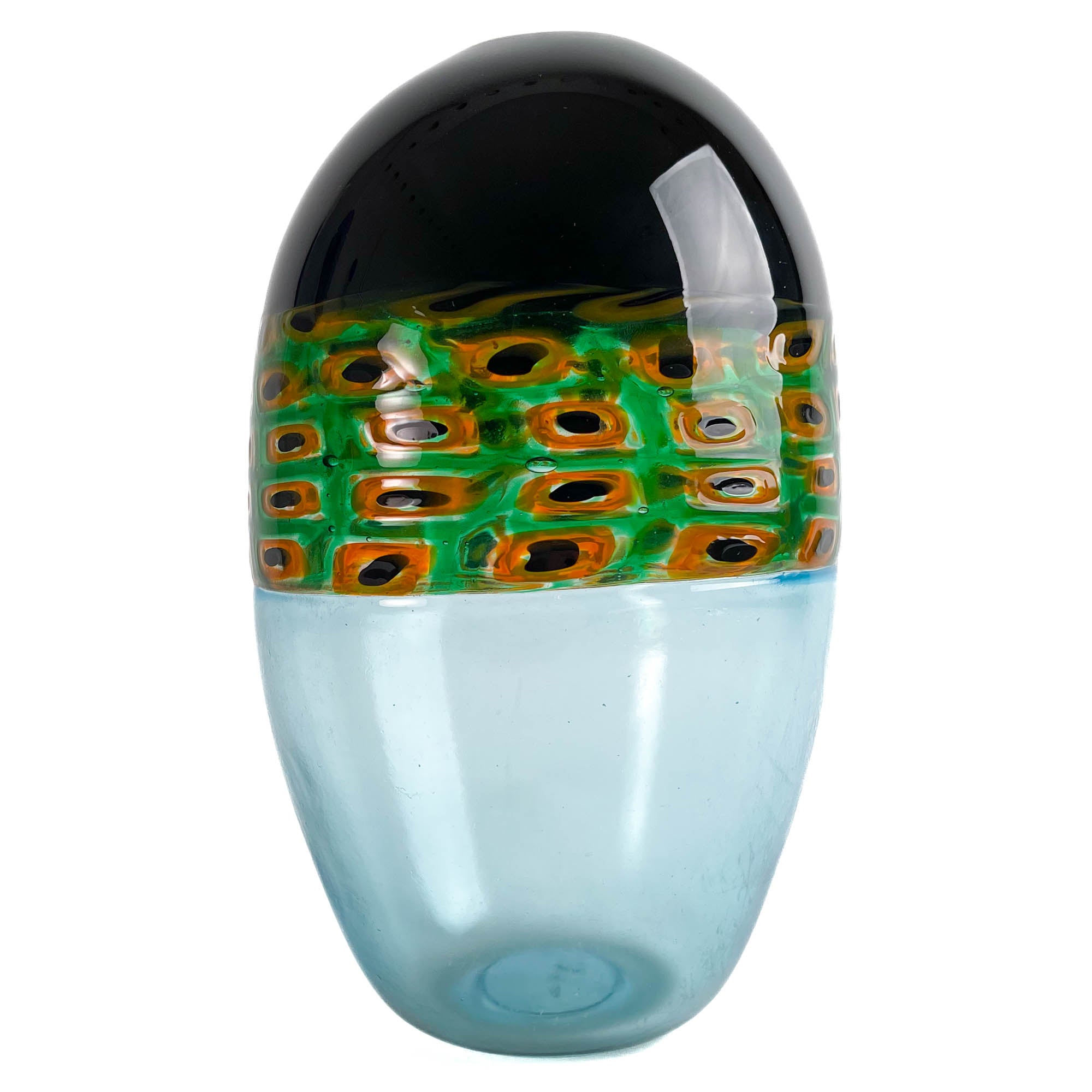 Ocean Vase with Murrine - Murano Glass