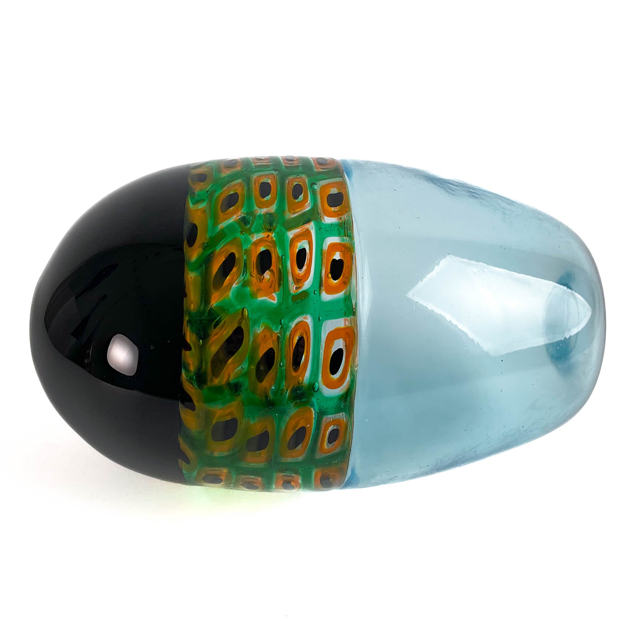 Ocean Vase with Murrine - Murano Glass