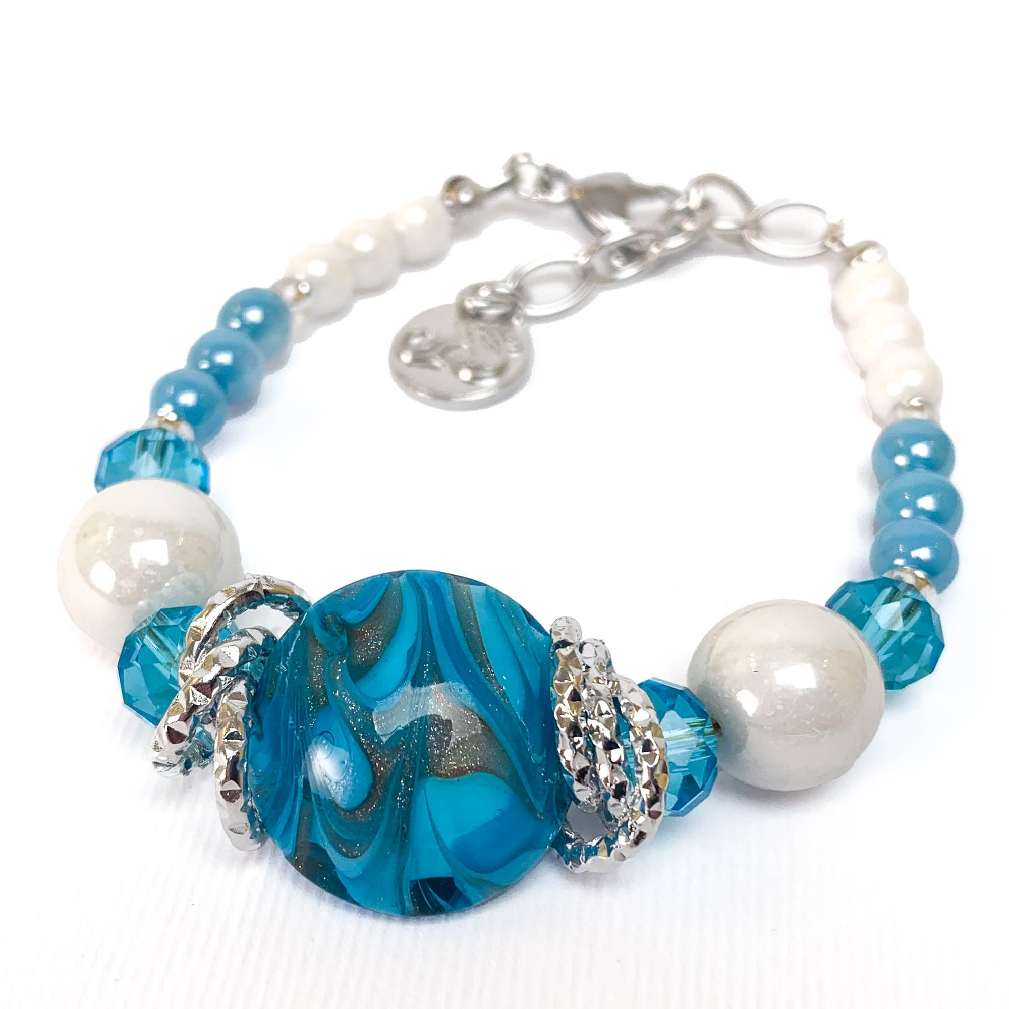 Santa Barbara Bracelet -Murano Glass