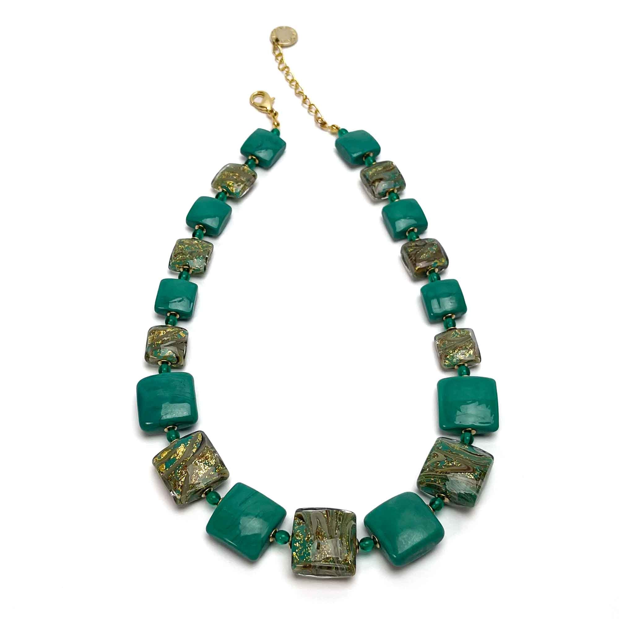 Las Vegas Short Necklace -  Murano Glass