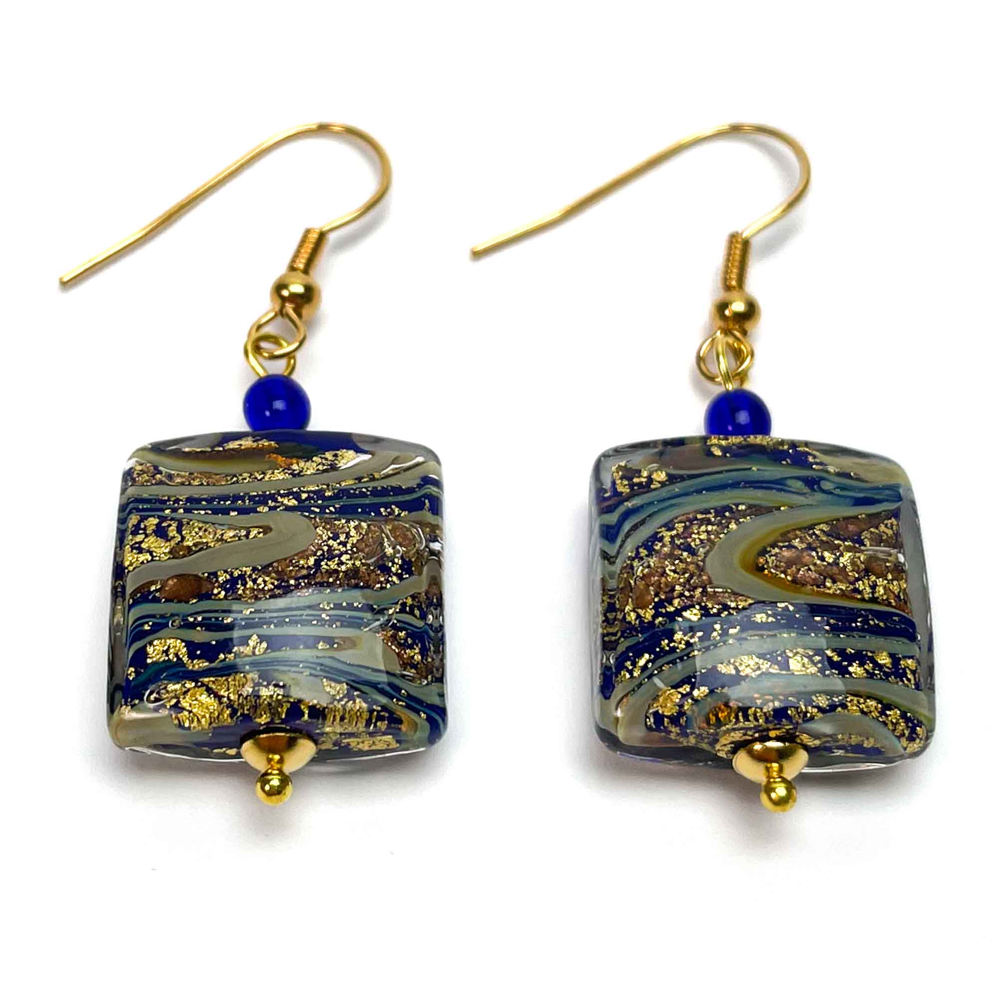 Boucles d'oreilles Las Vegas - Verre de Murano