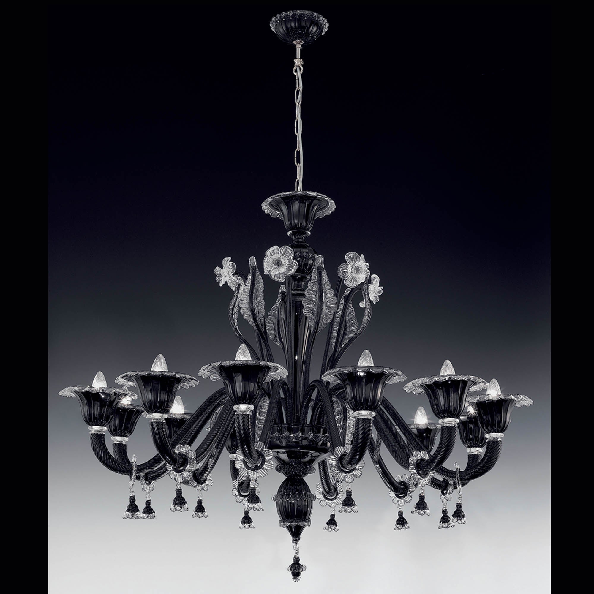 Doge Chandelier Murano Glass 6 up to 12 lights