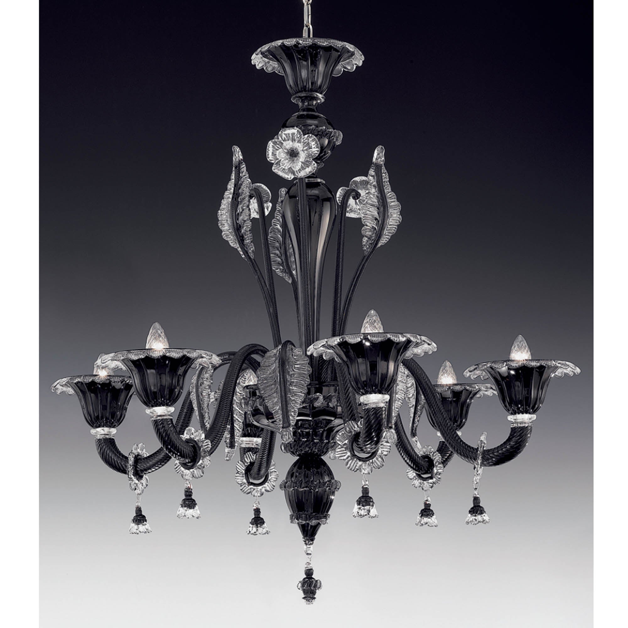 Doge Chandelier Murano Glass 6 up to 12 lights