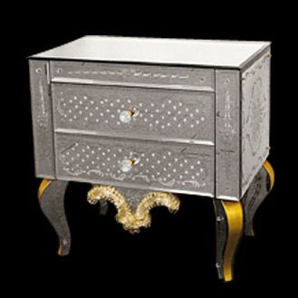 Venetian-style Night Table - Art. 1079