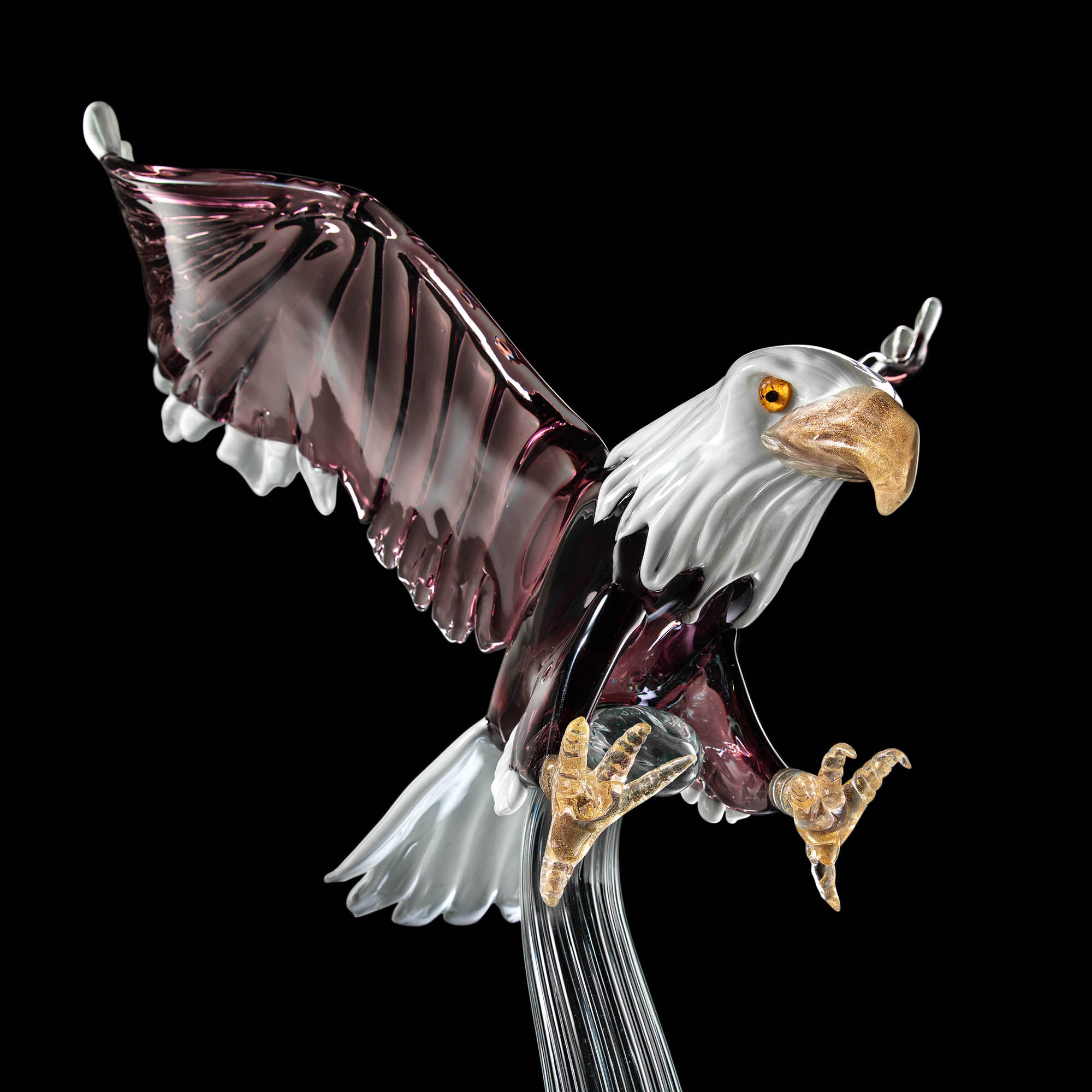 Bald Eagle - Murano Glass